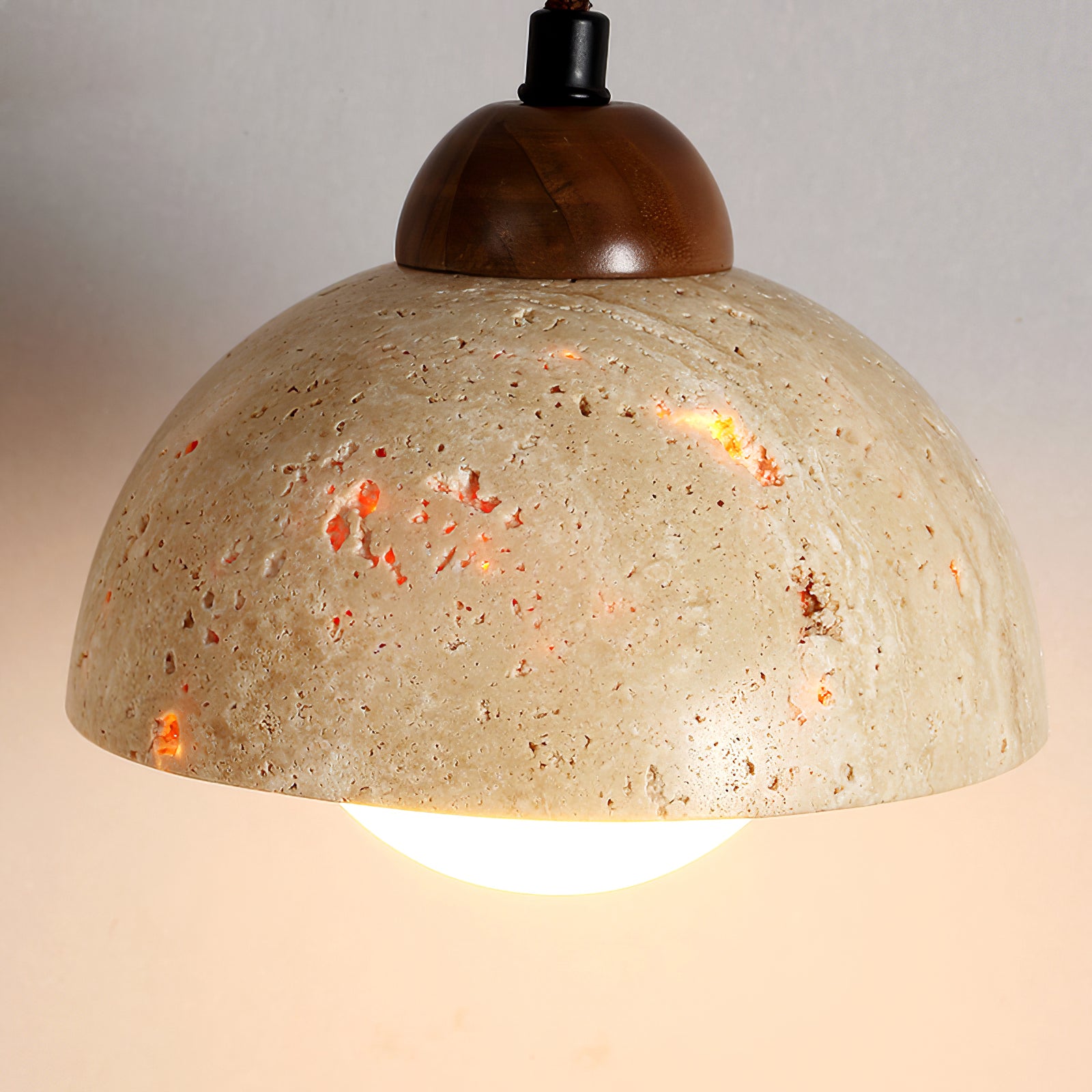Travertine Pendant Lamp - Lumpaz