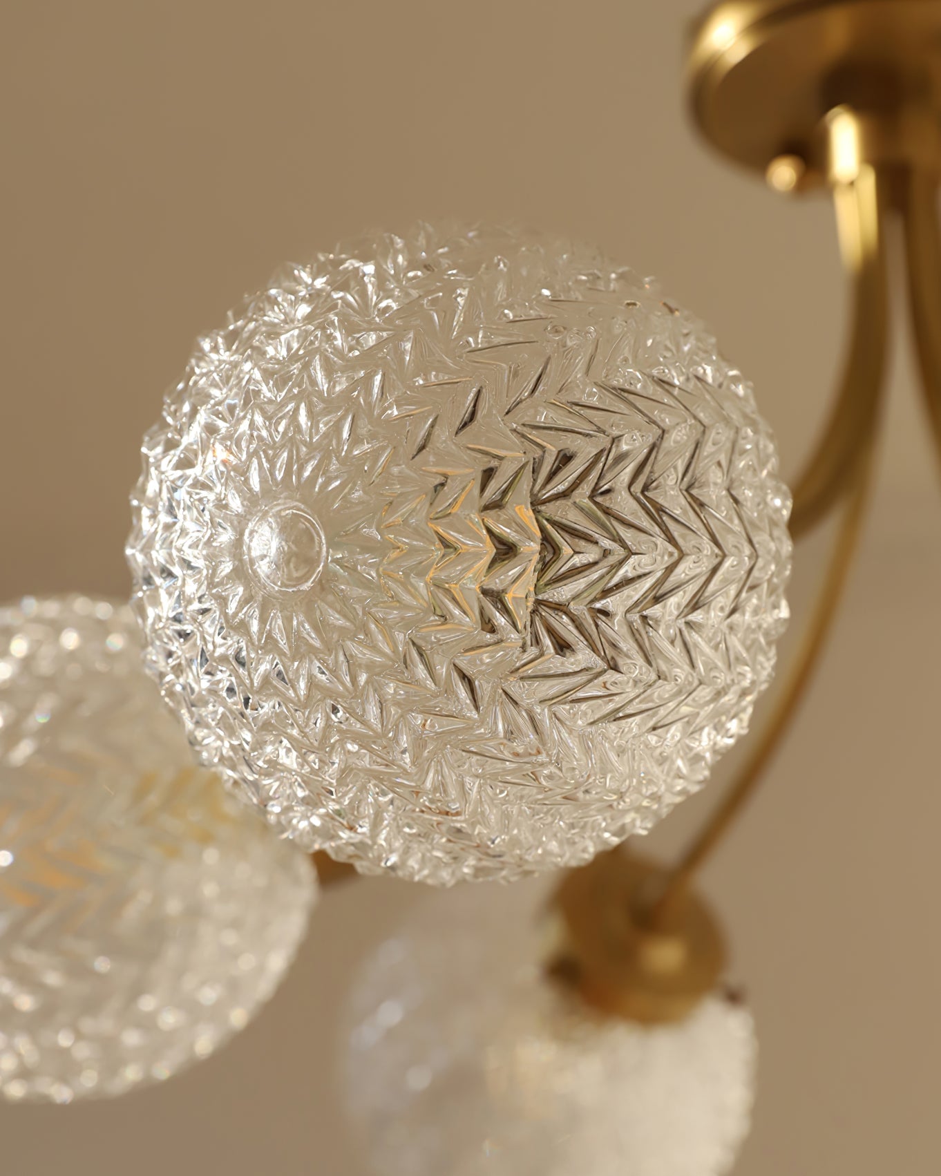 Retro Glass Ceiling Lamp - Lumpaz