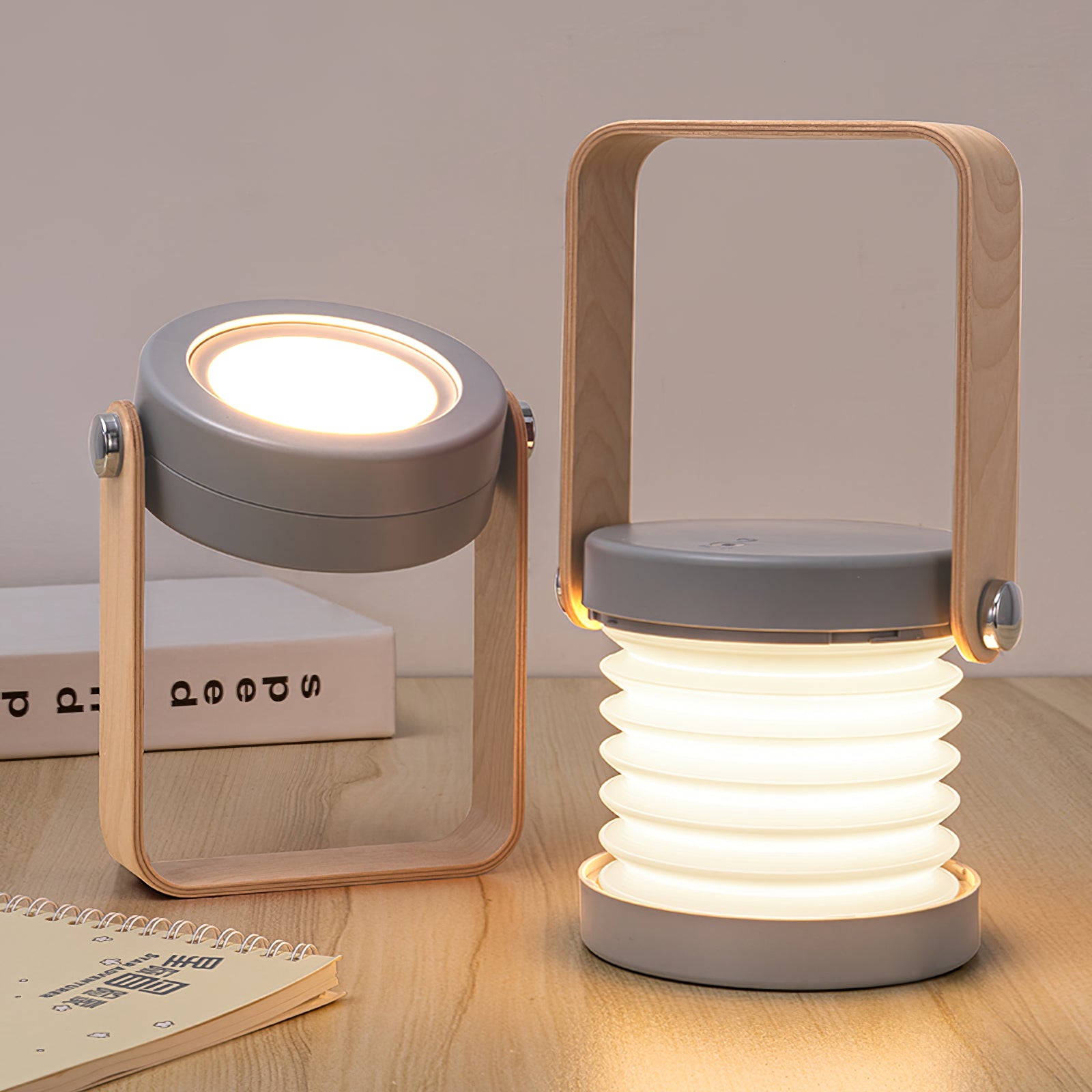 Portable Lantern Table Lamp - Lumpaz