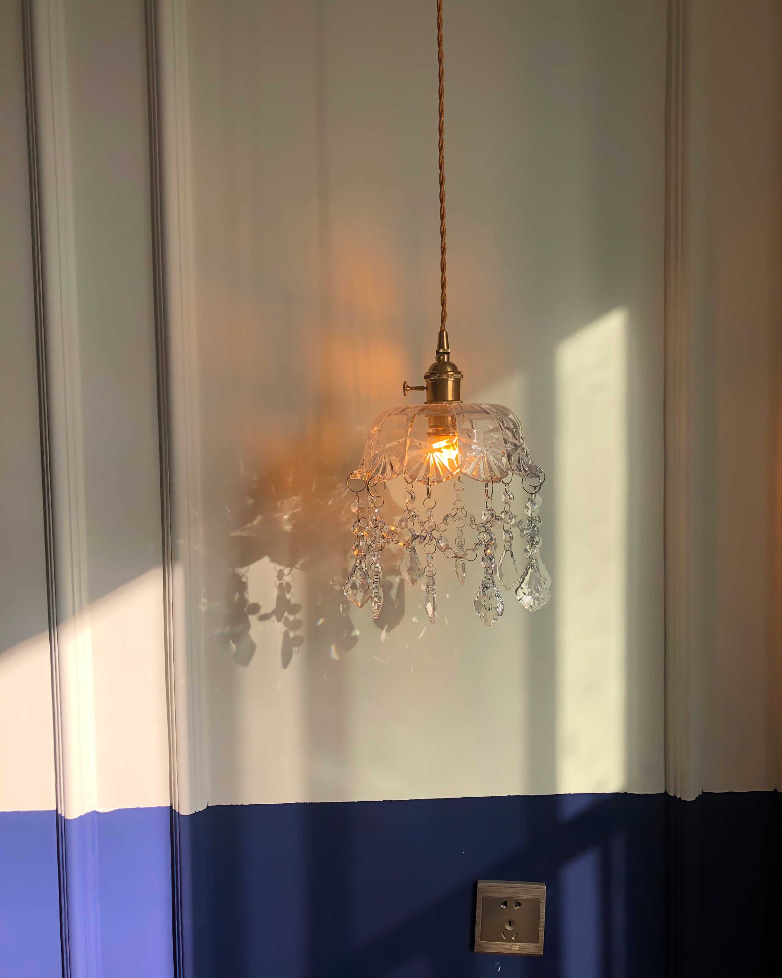 Glass Jewel Pendant Light - Lumpaz