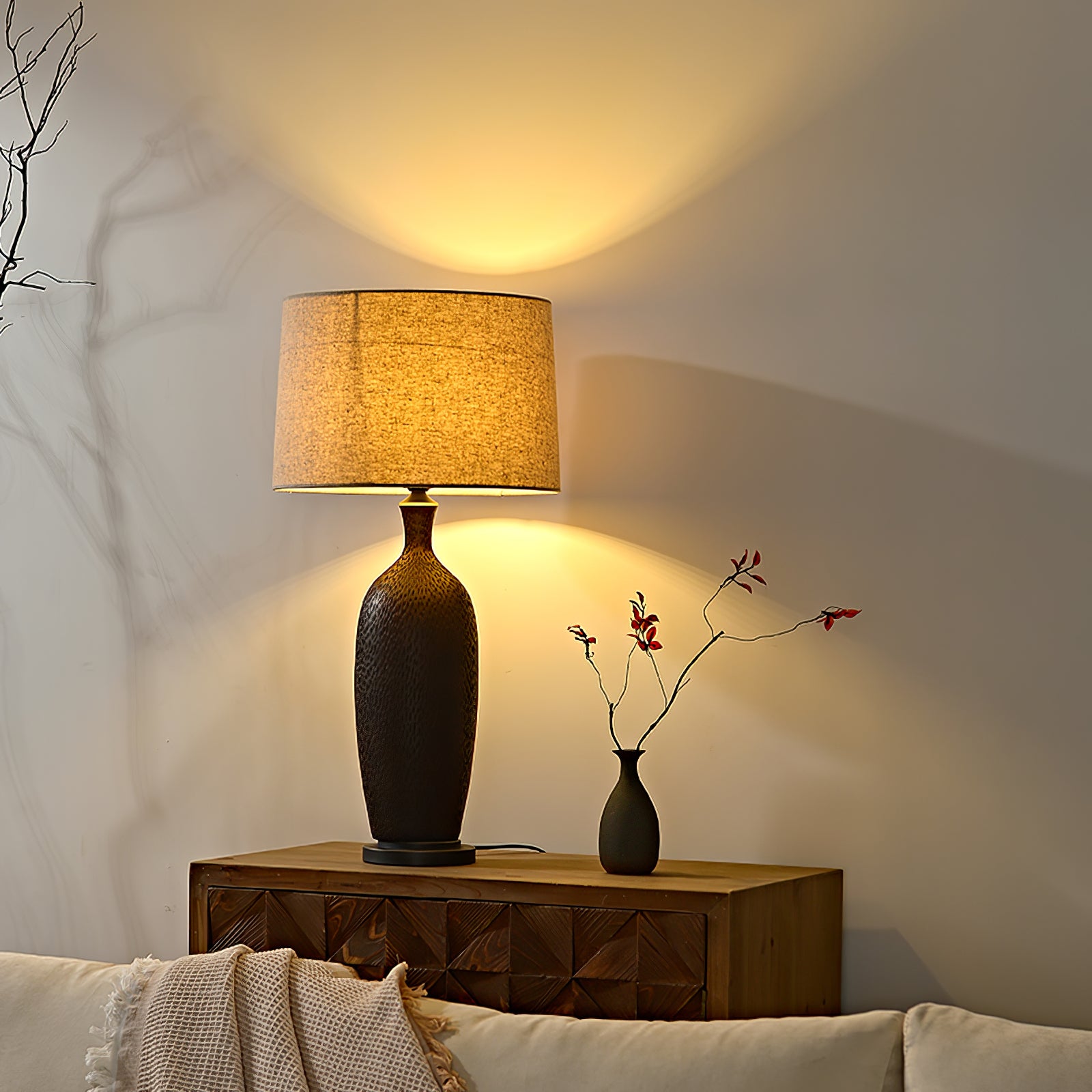Norderney Ceramic Table Lamp - Lumpaz