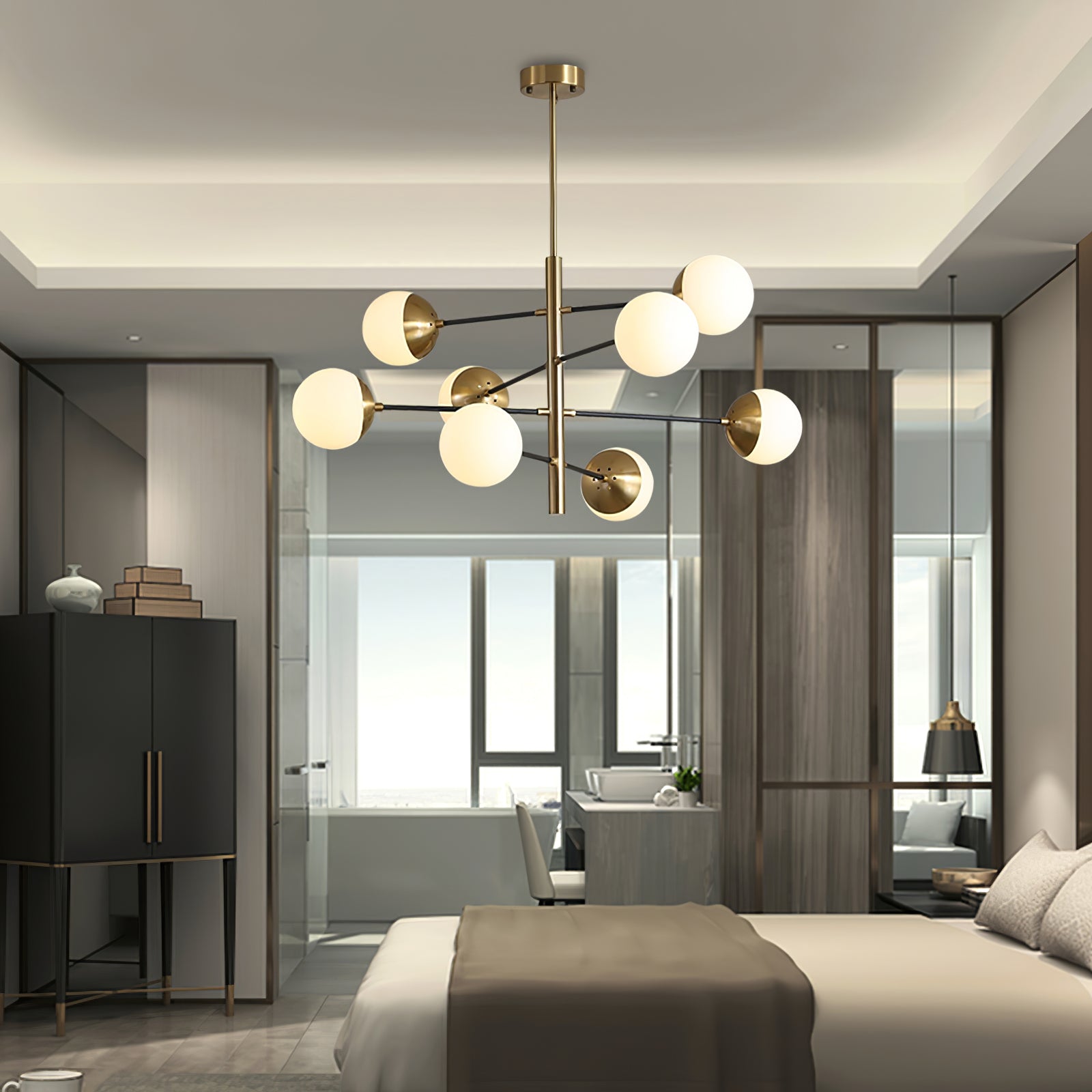 Compass Chandelier - Lumpaz