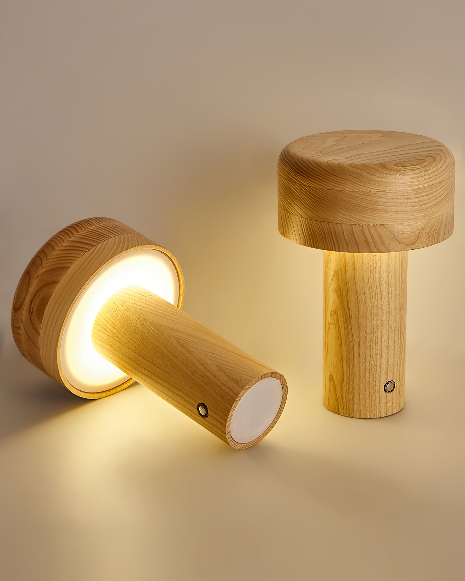 Wooden Tower Table Lamp - Lumpaz