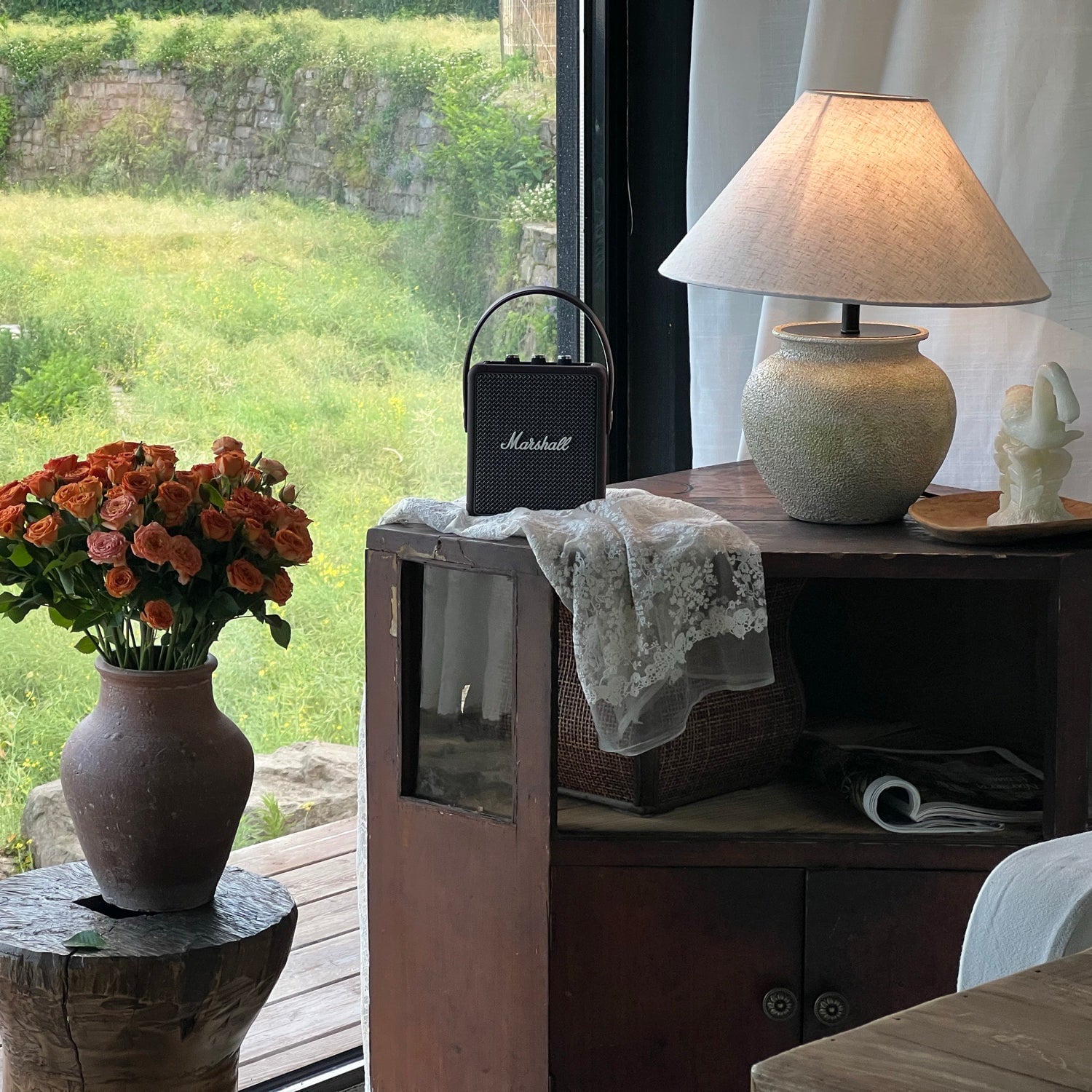 Houa Ceramic Table Lamp - Lumpaz