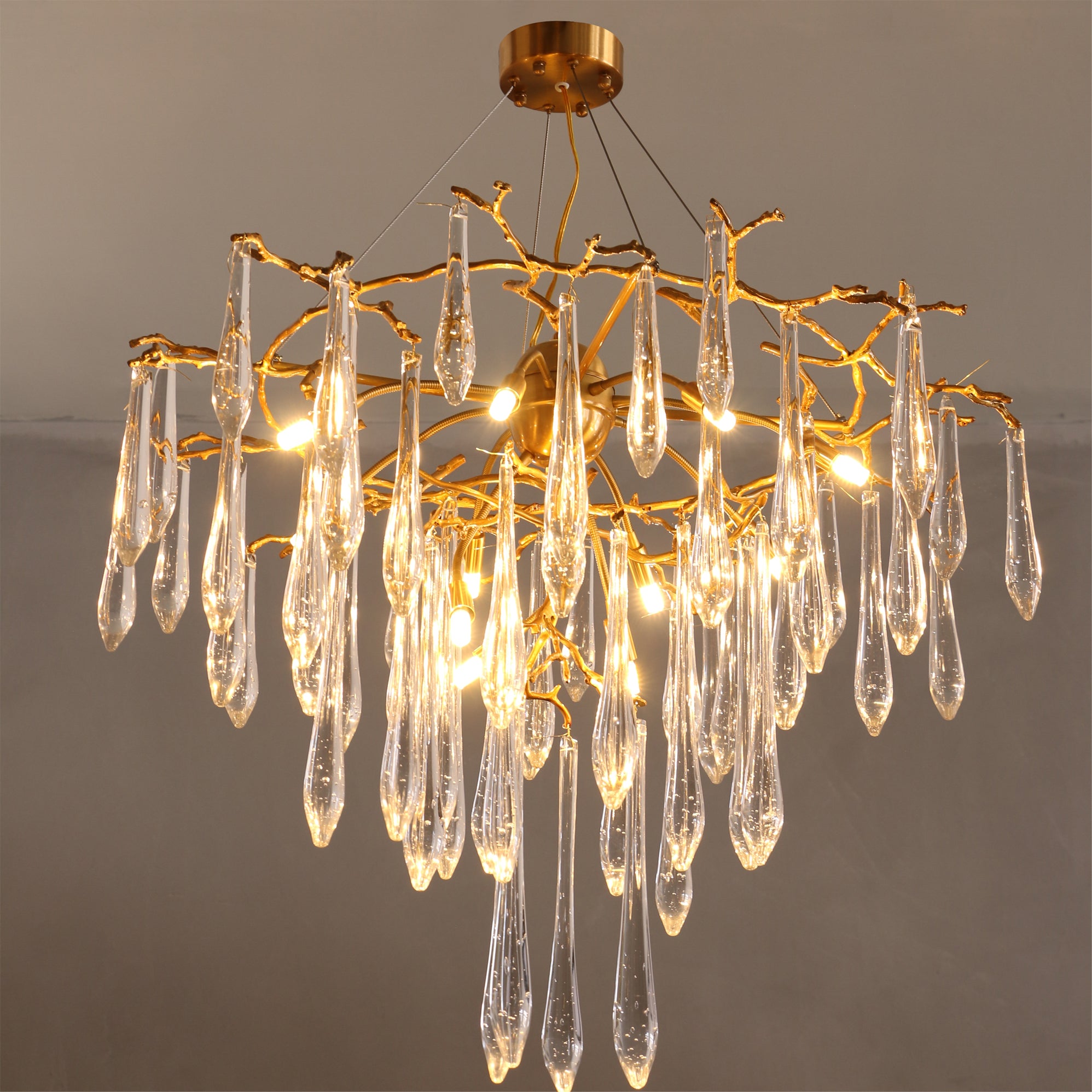 Icicle Crystal Chandelier - Lumpaz