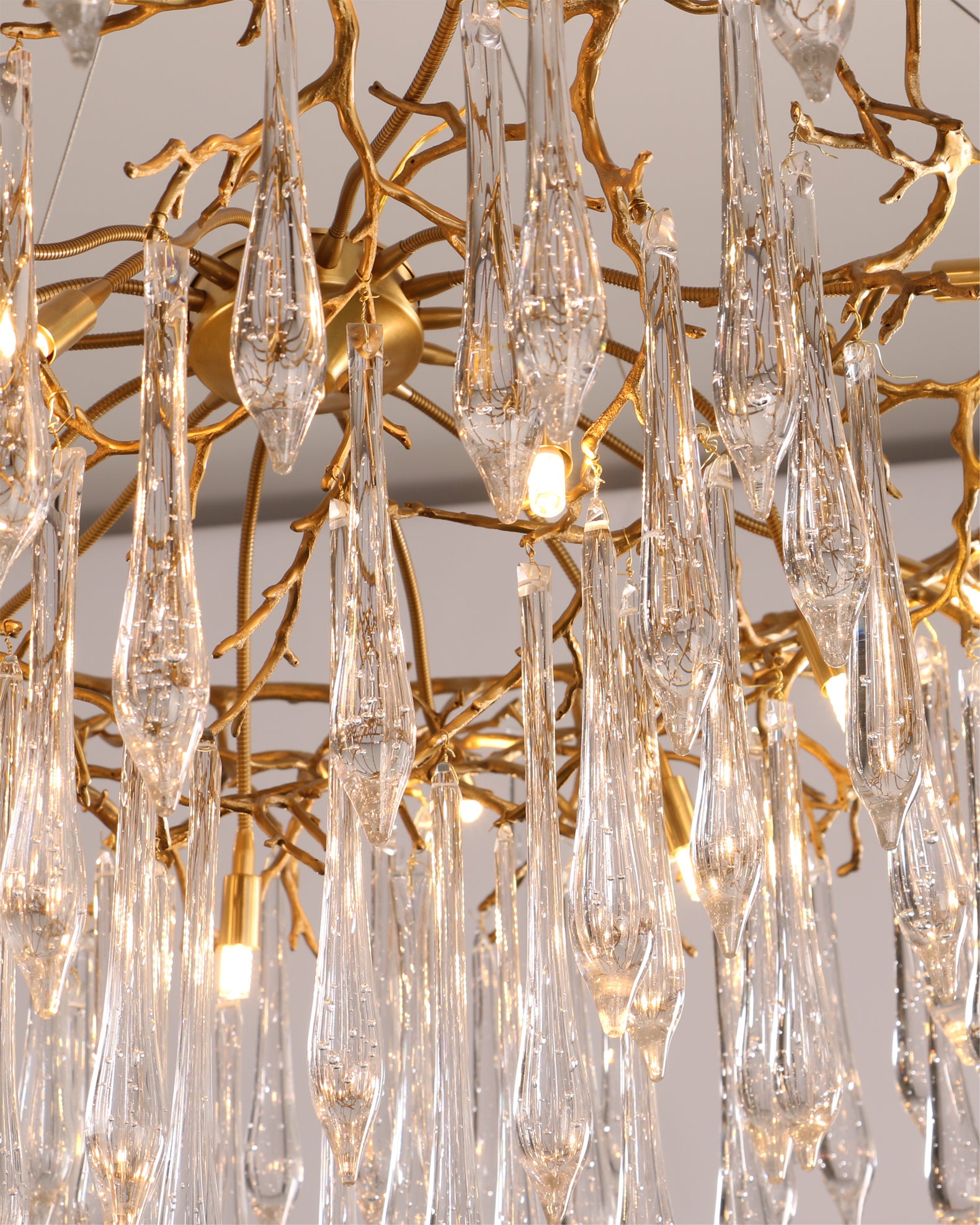 Branchs Brass Chandelier - Lumpaz