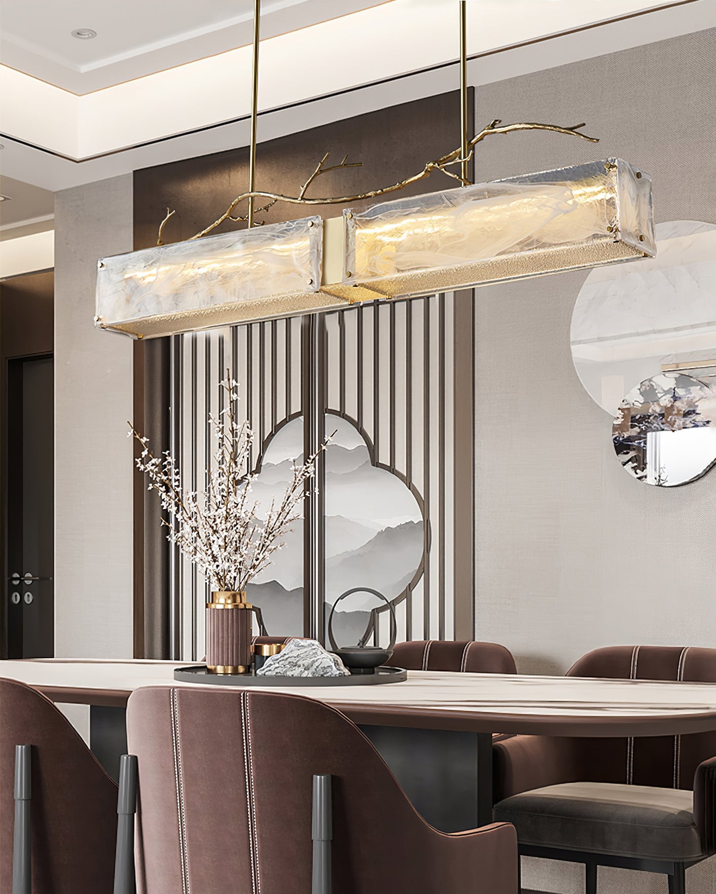 Thalassa Glass Chandelier - Lumpaz