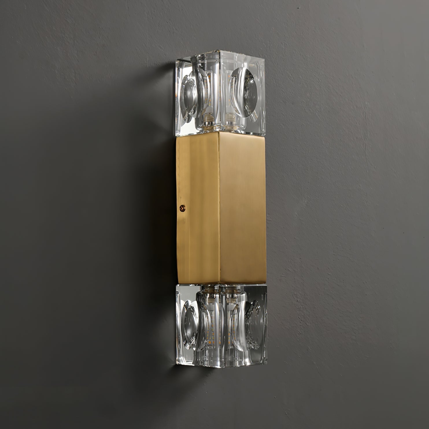 Rectangle Crystal Wall Lamp - Lumpaz