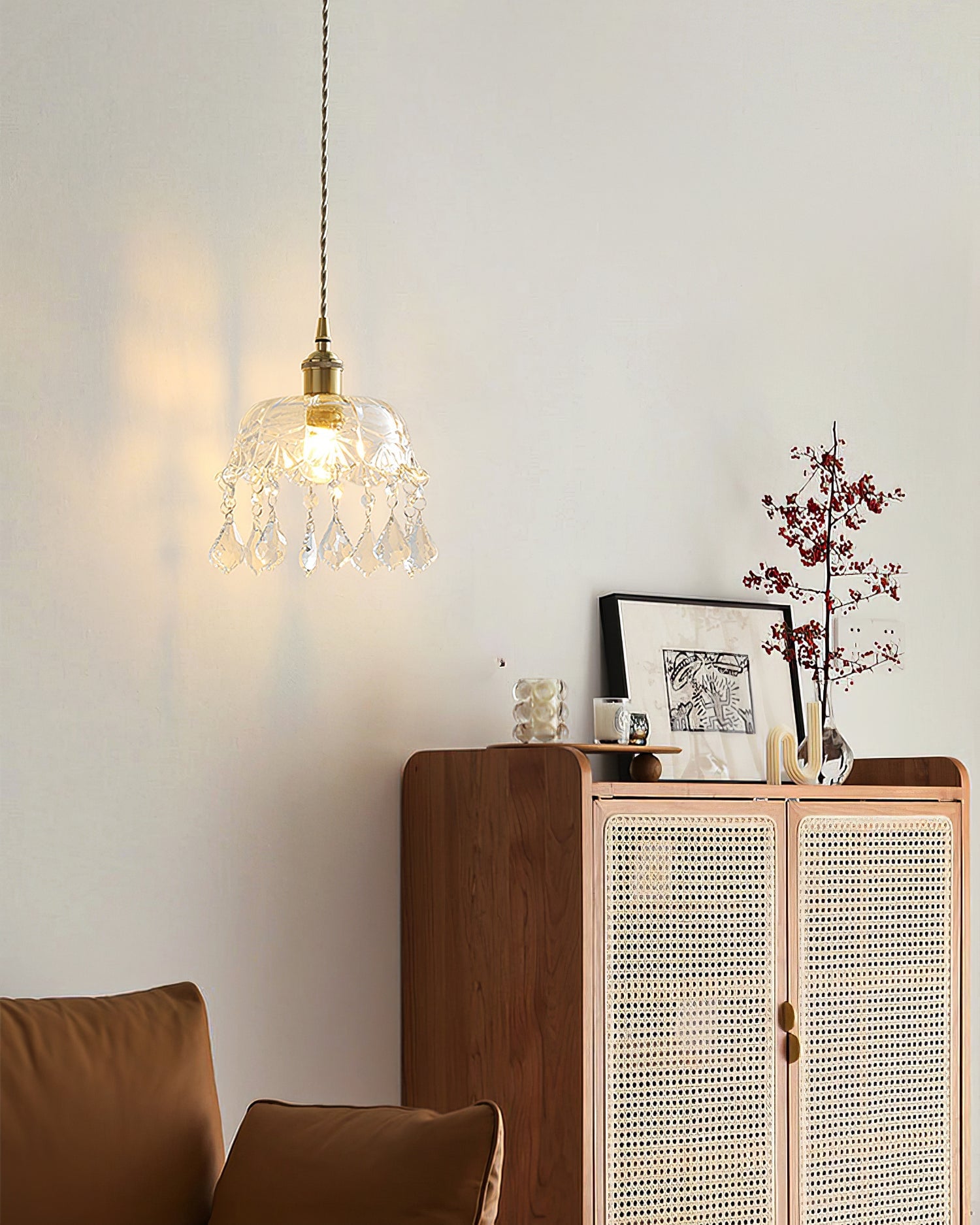 Glass Jewel Pendant Light - Lumpaz