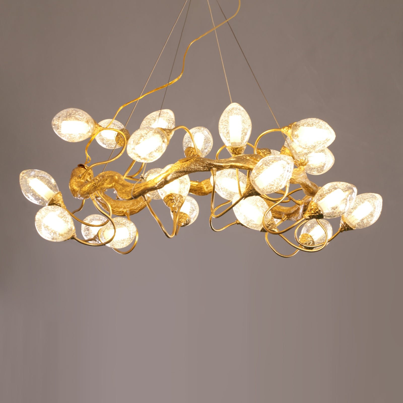 Lotus Brass Chandeliers - Lumpaz