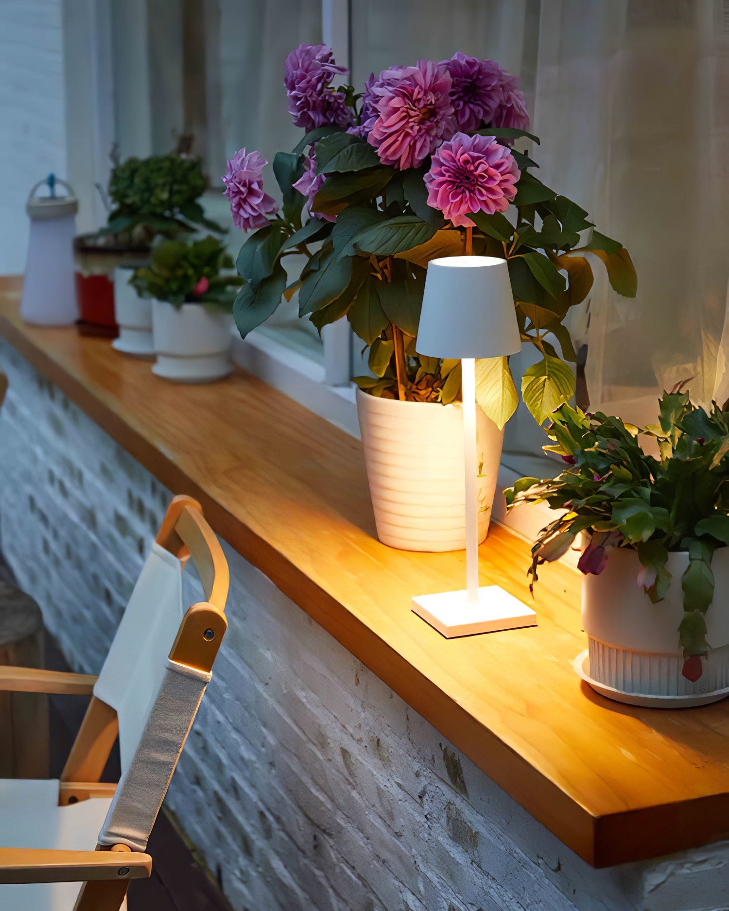 Poldina Built-in Battery Table Lamp - Lumpaz