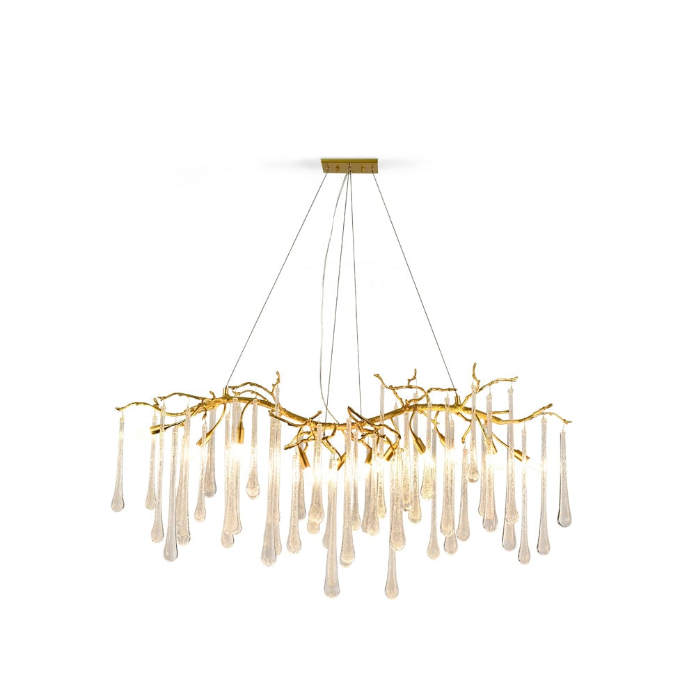 Aqua Makrama Chandeliers - Lumpaz