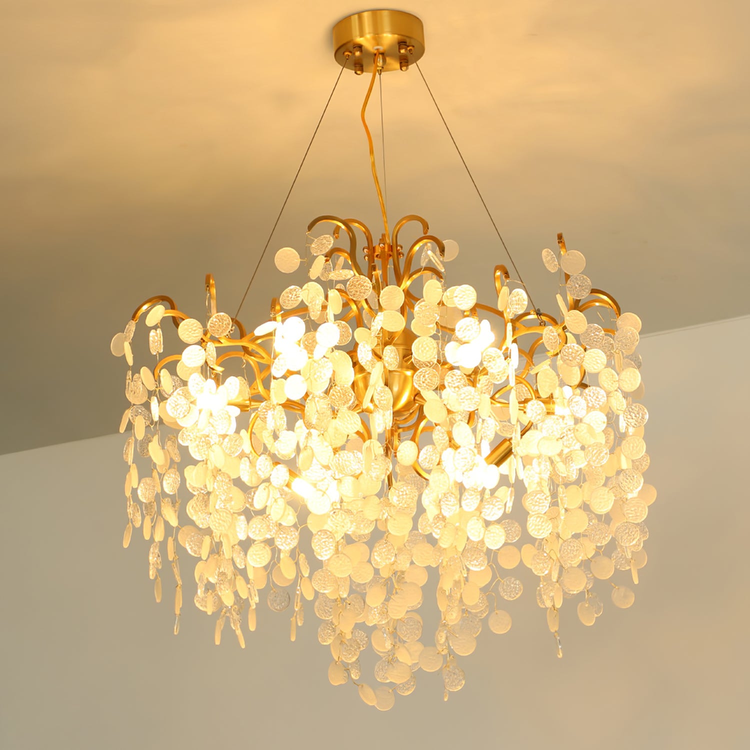 Shiro Noda Round Chandelier - Lumpaz