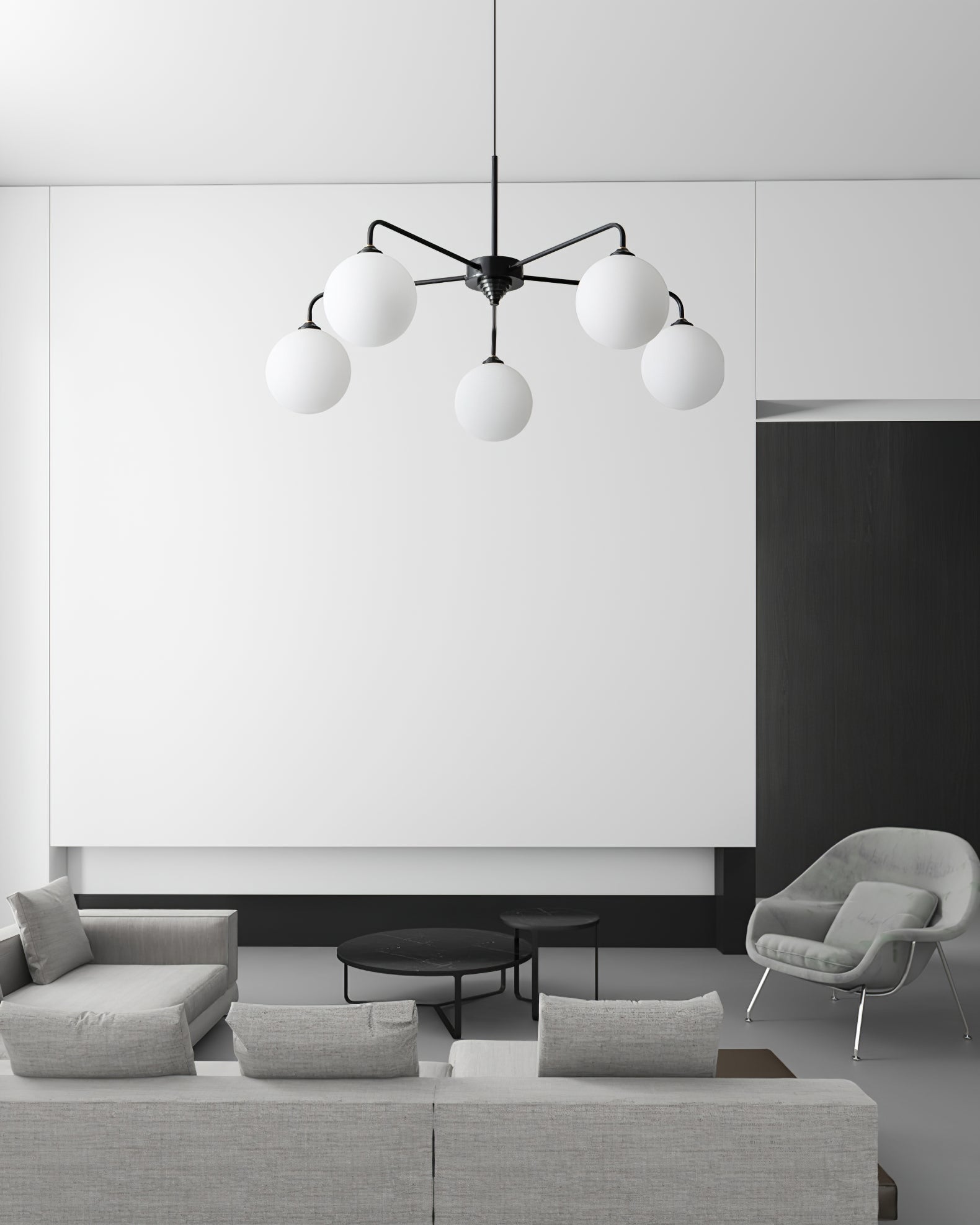 Lune Chandelier - Lumpaz