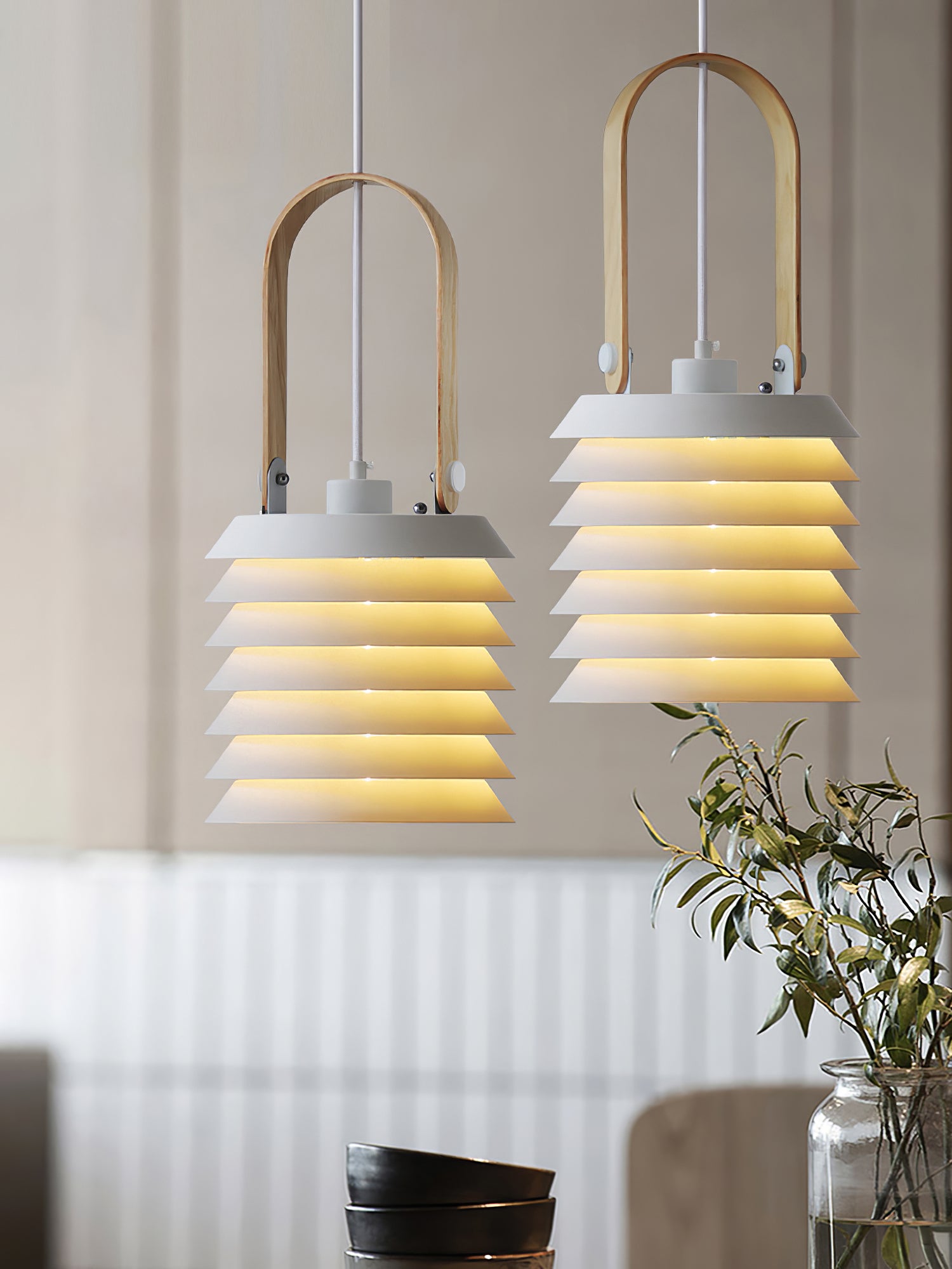 Minimalist Lantern Pendant Lamp - Lumpaz
