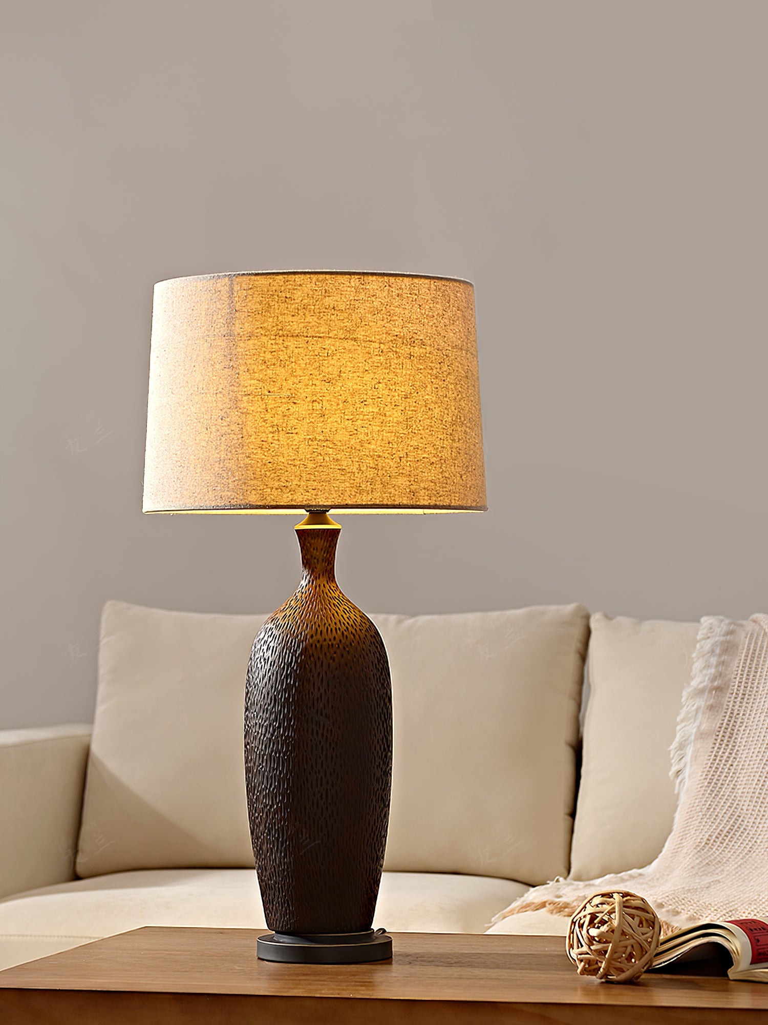 Norderney Ceramic Table Lamp - Lumpaz