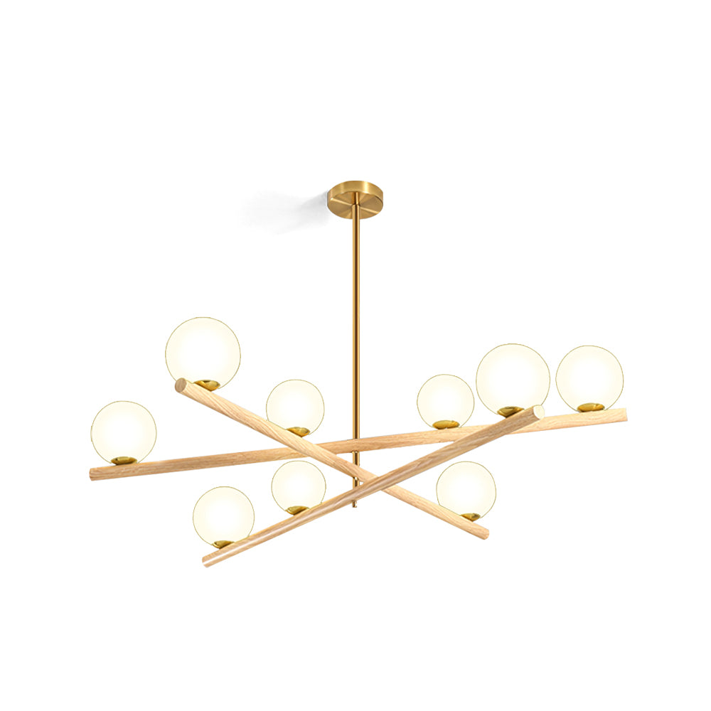 Line Ball Chandelier - Lumpaz