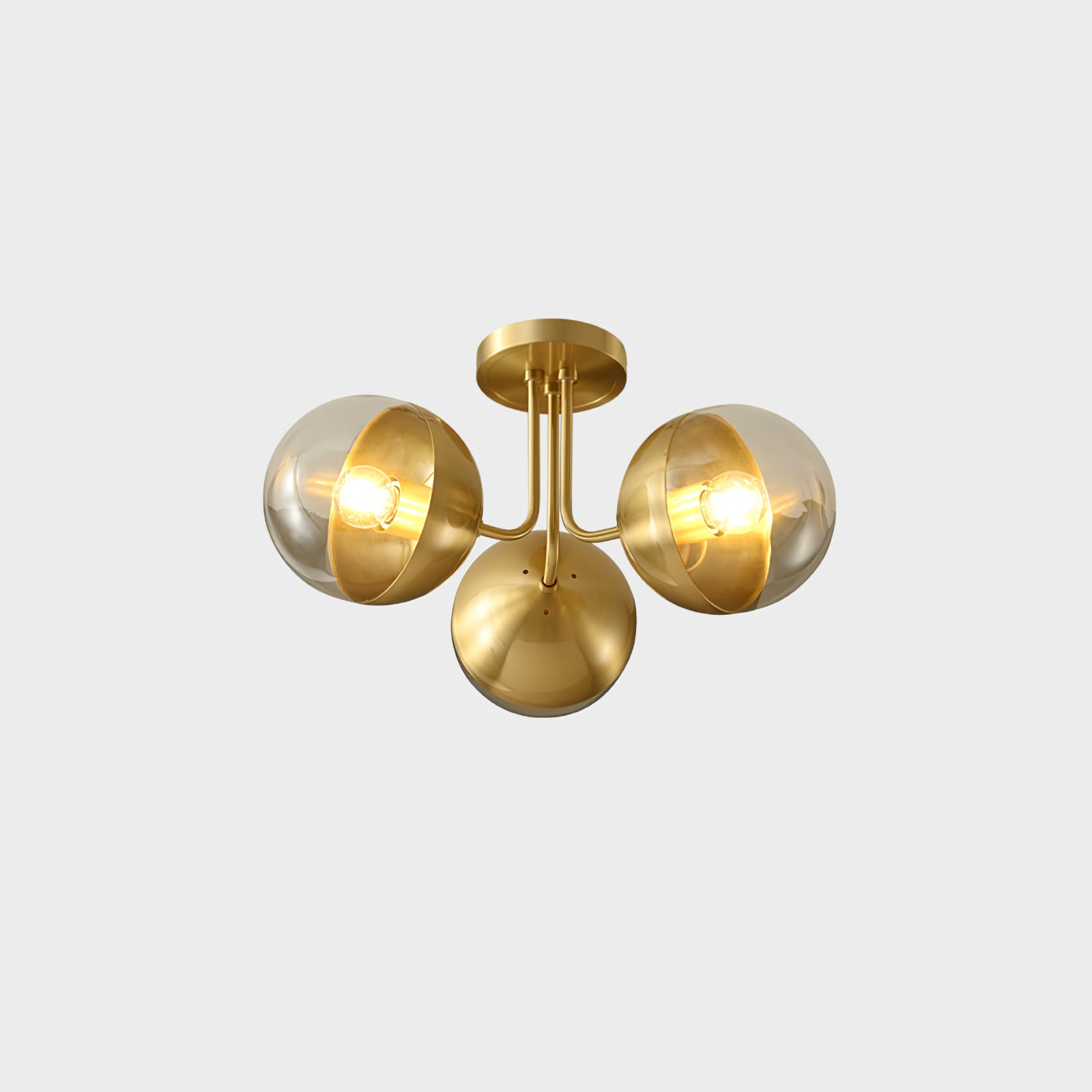 Brass Globulars Ceiling Lamp - Lumpaz