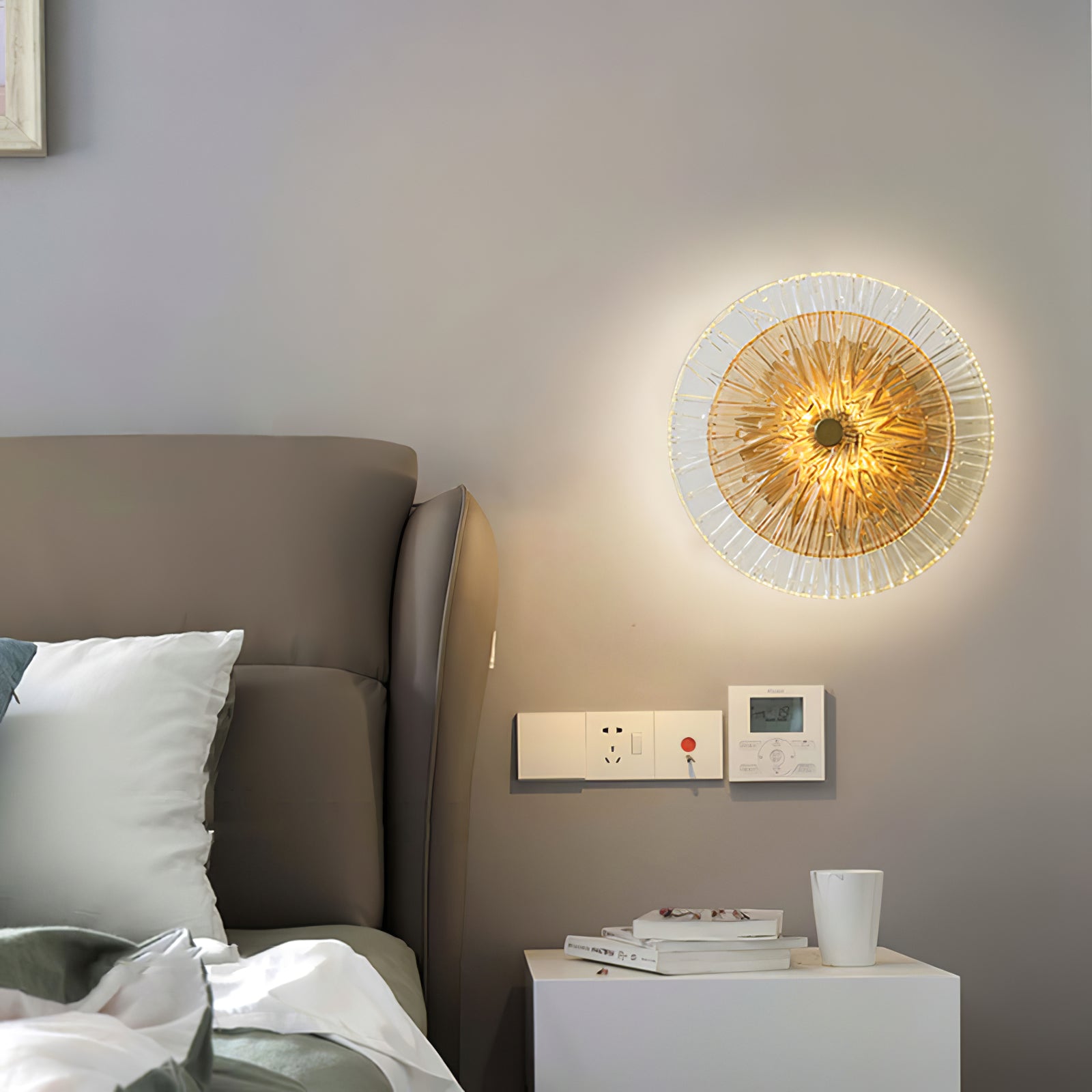 Lotus Leaves Wall Lamp - Lumpaz