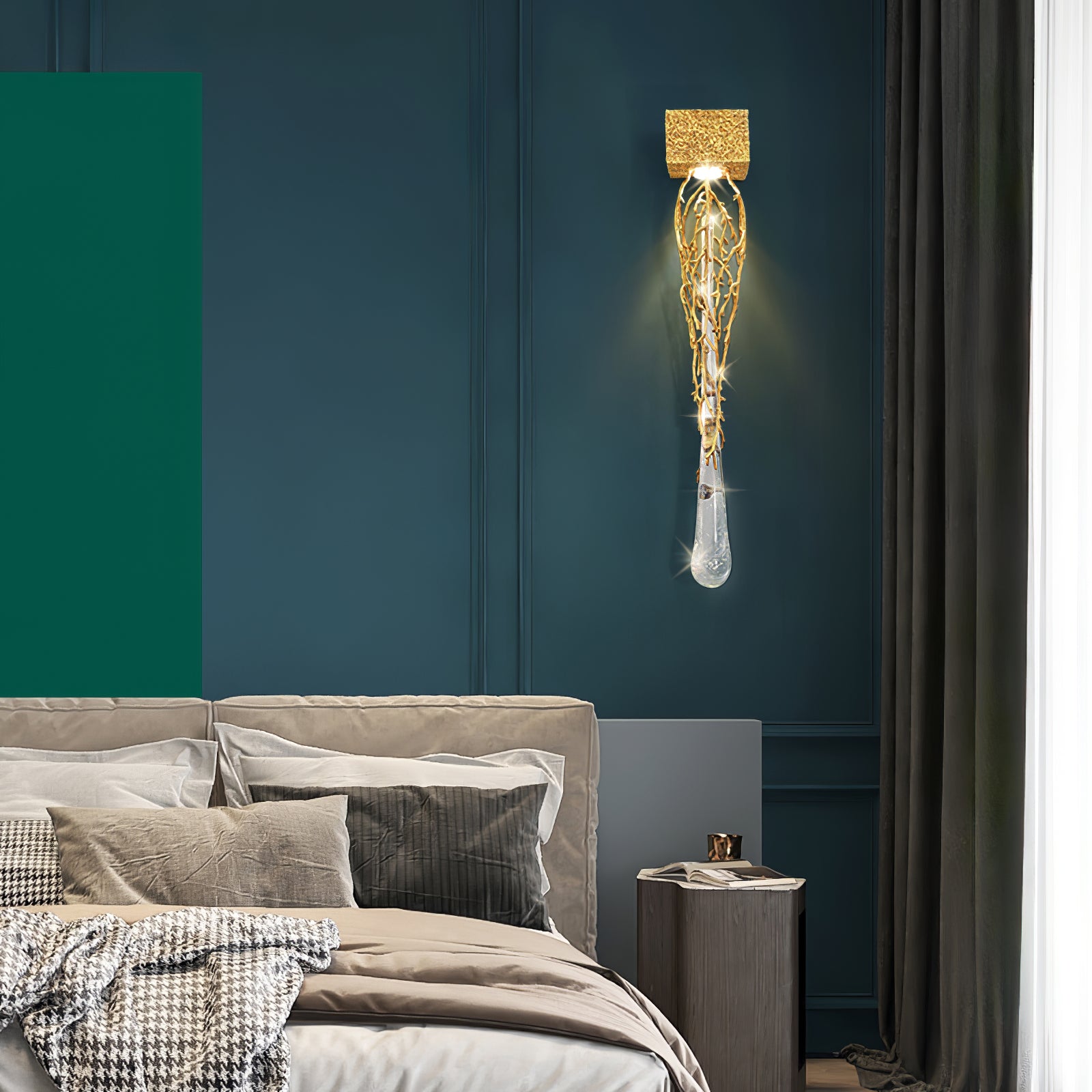 Liquid Drop Wall Lamp - Lumpaz