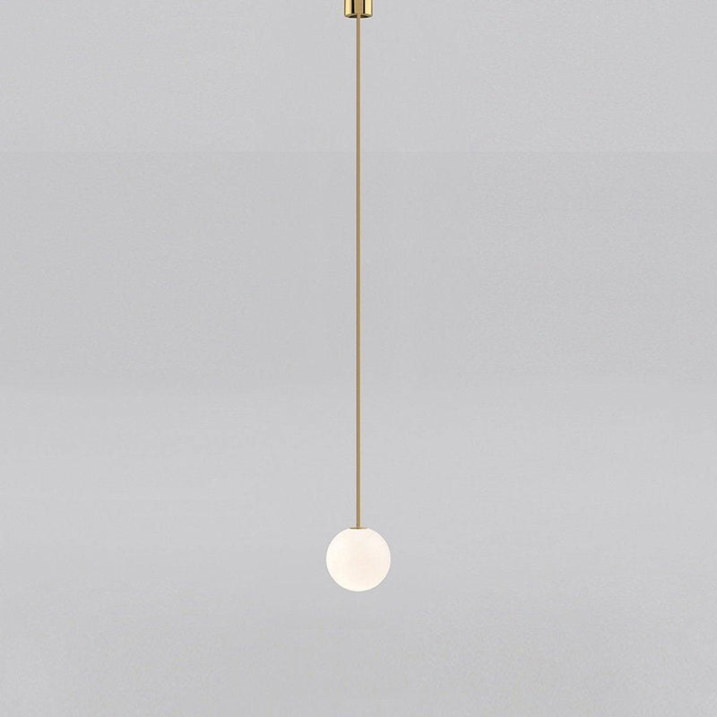 Brass Architectural Pendant Light - Lumpaz