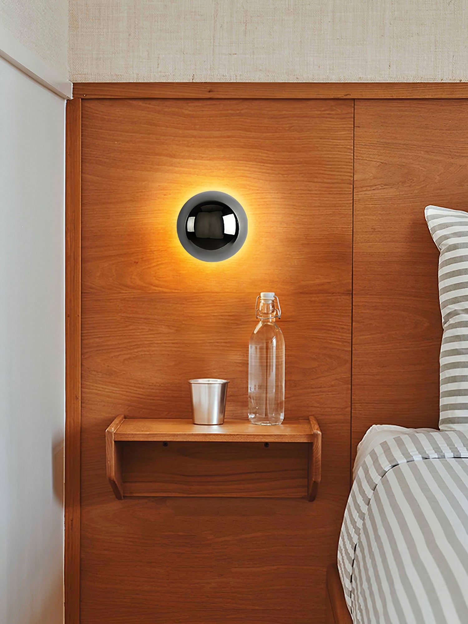Round Metal Wall Lamp - Lumpaz
