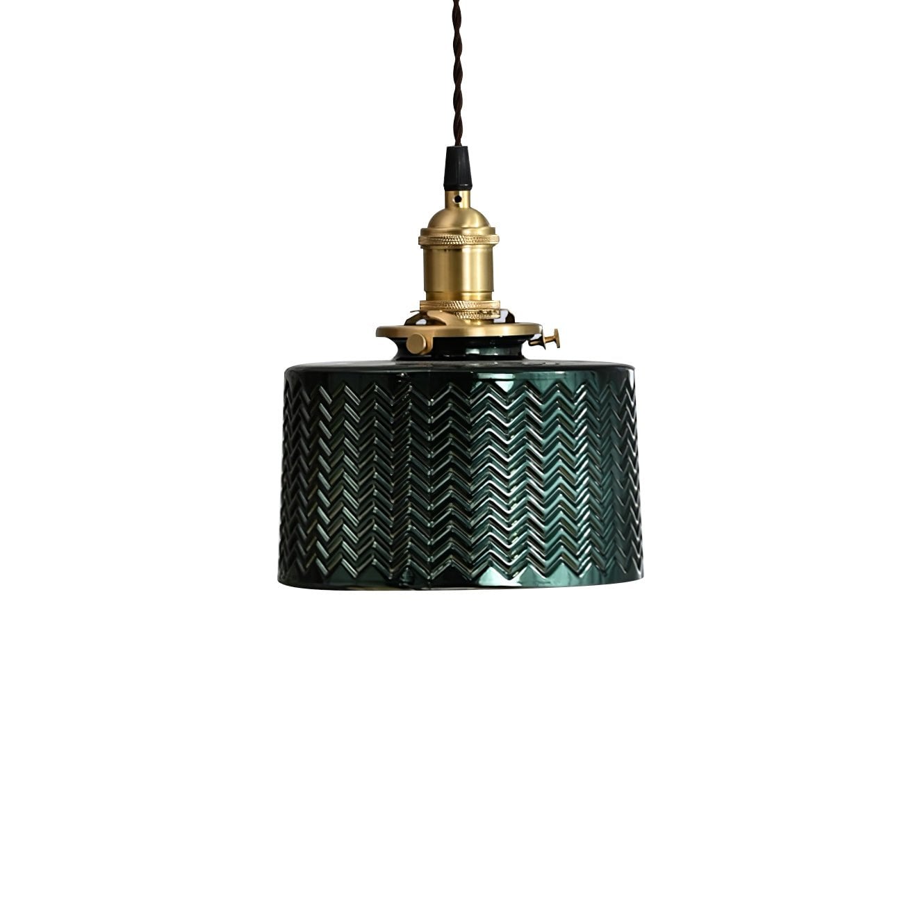 Green Glass Pendant Lamp - Lumpaz