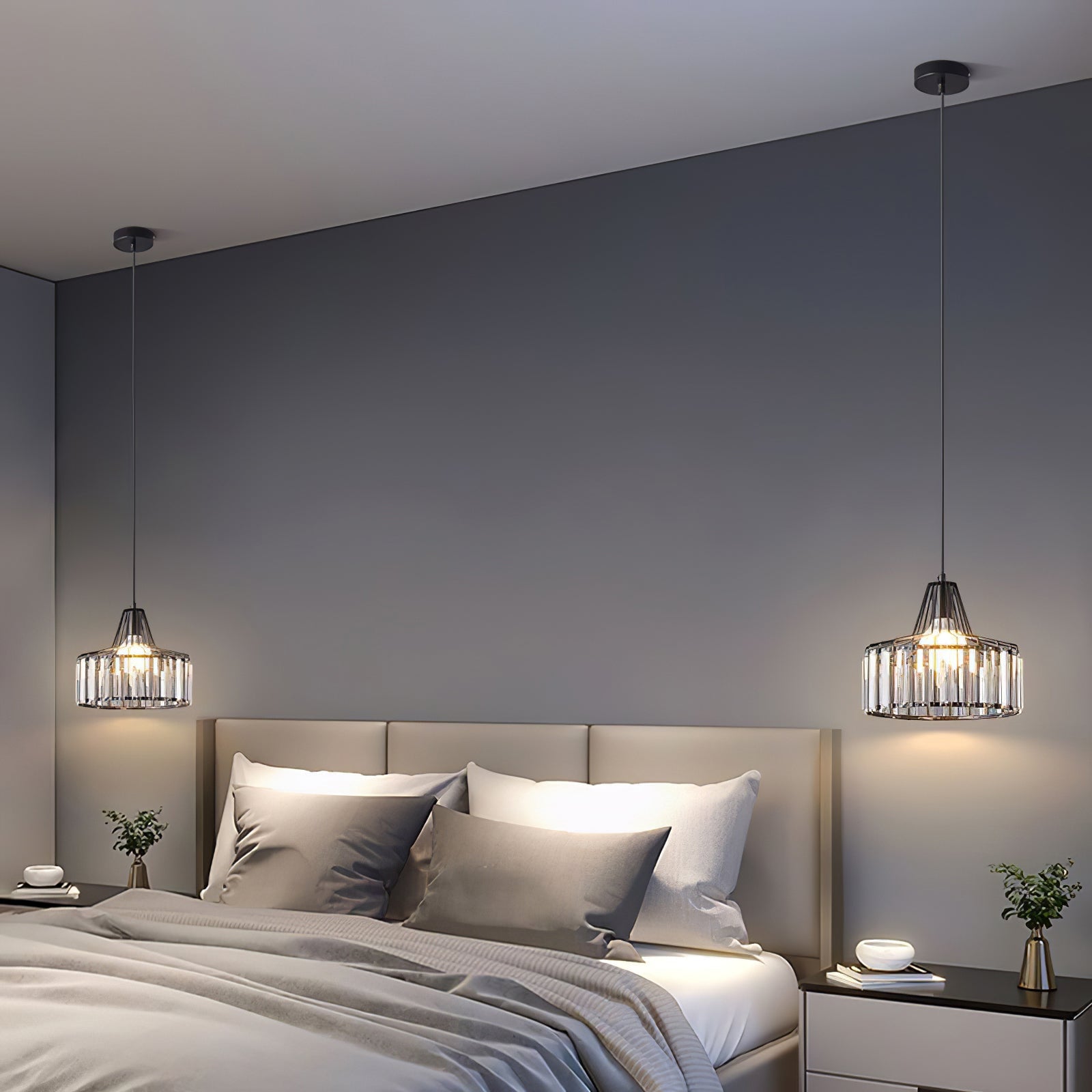 Bruckner Crystal Pendant Lamp - Lumpaz