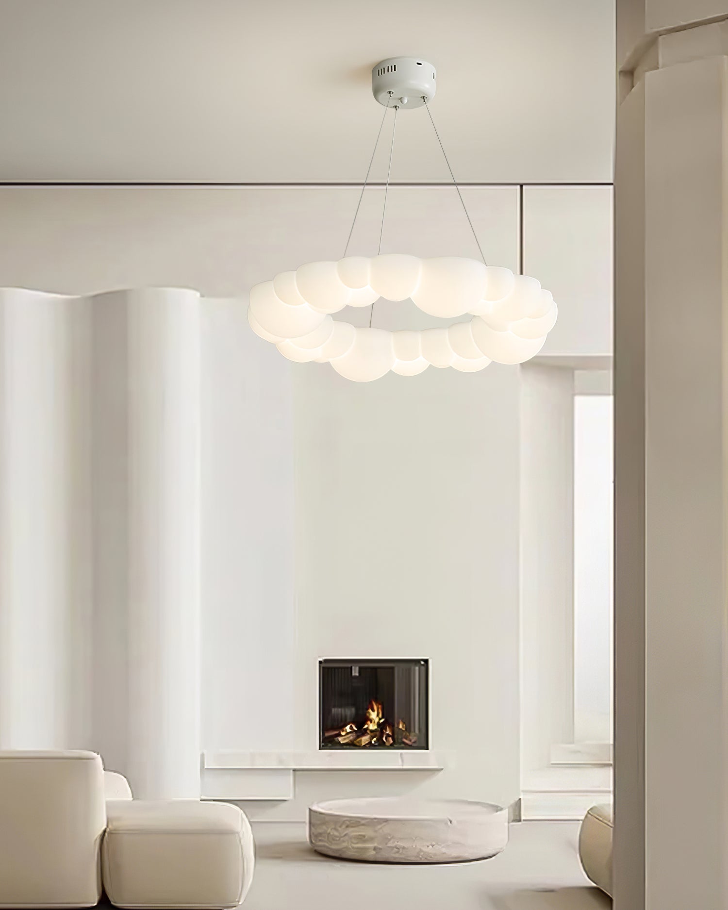 Cloud Bubble Chandelier - Lumpaz