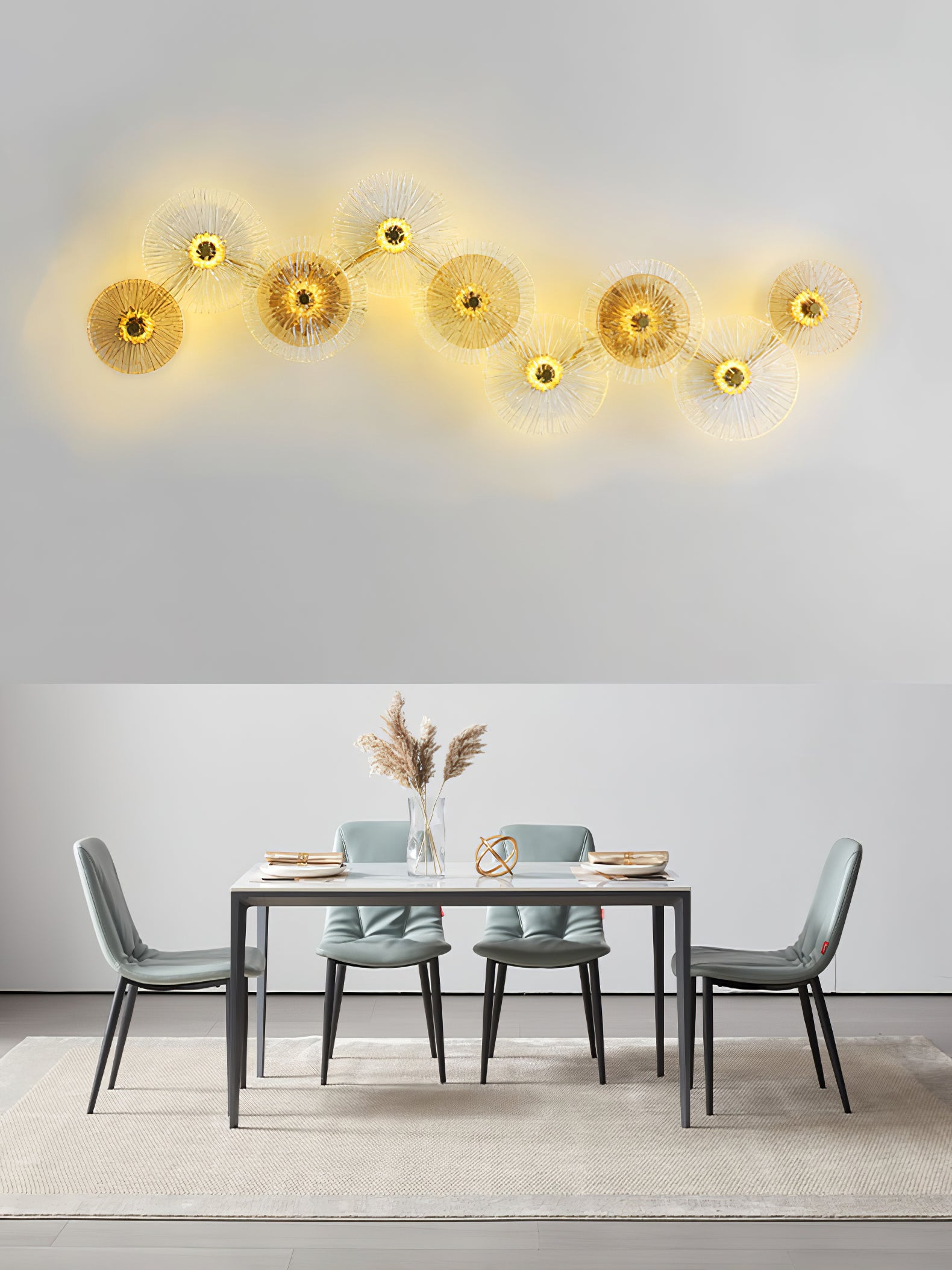 Lotus Leaves Wall Lamp - Lumpaz