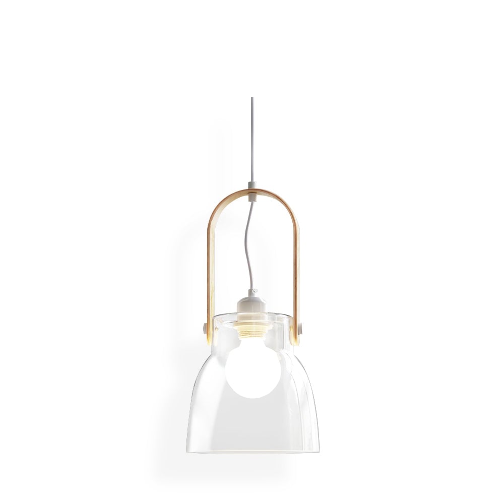 Skandi Glass Pendant Lamp - Lumpaz