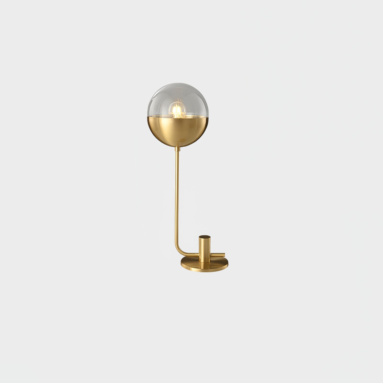 Brass Globular Table Lamp - Lumpaz
