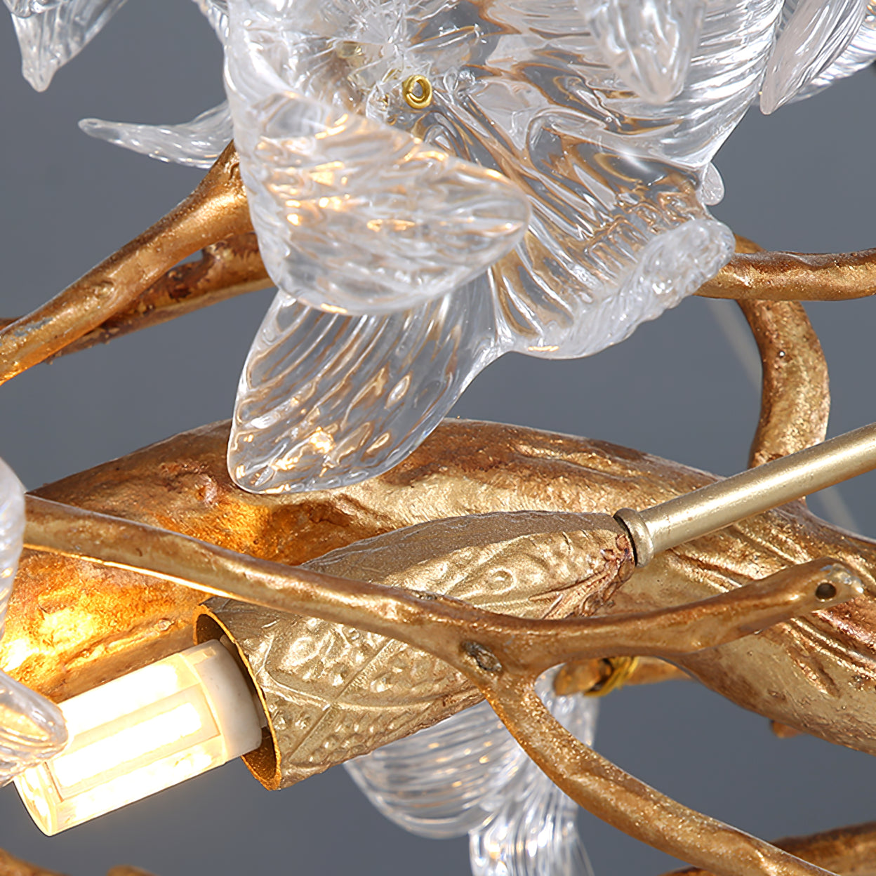 Hibiscus Flower Chandelier - Lumpaz