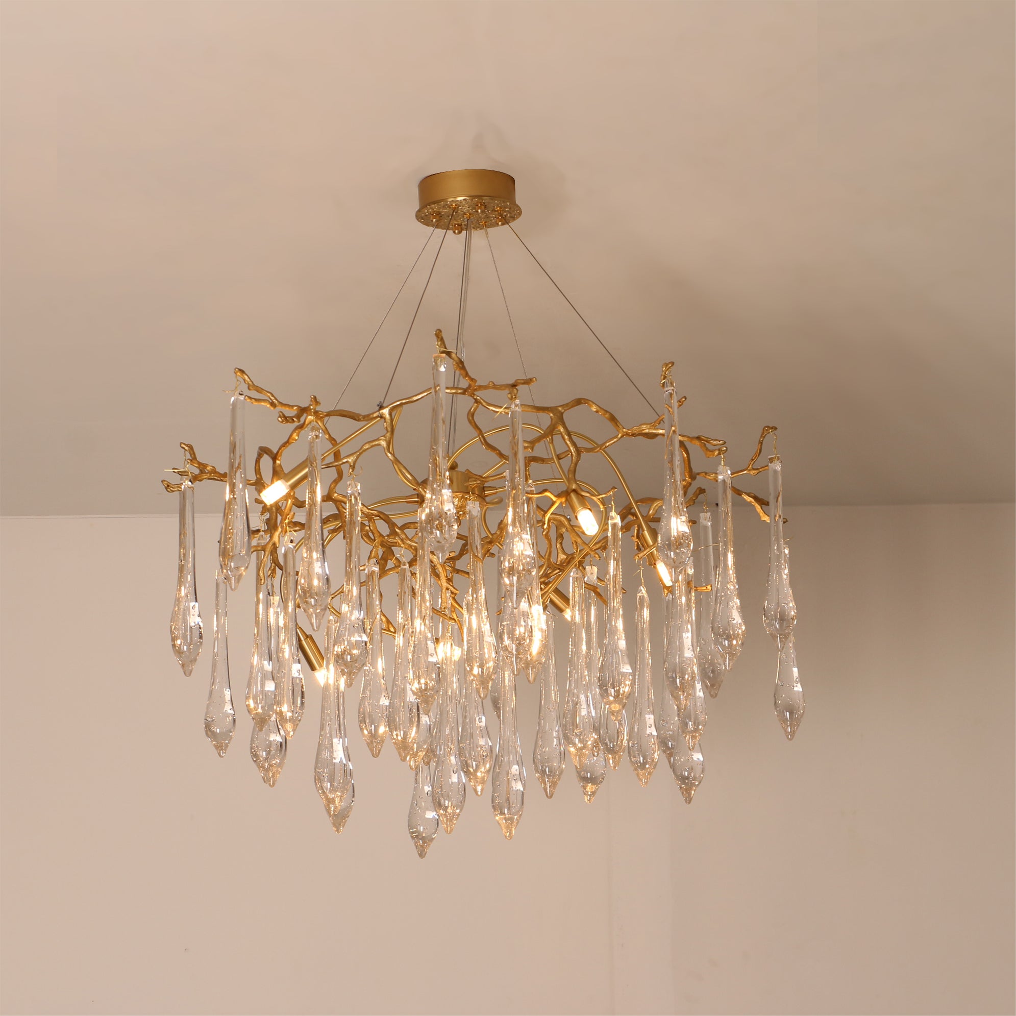 Branchs Brass Chandelier - Lumpaz