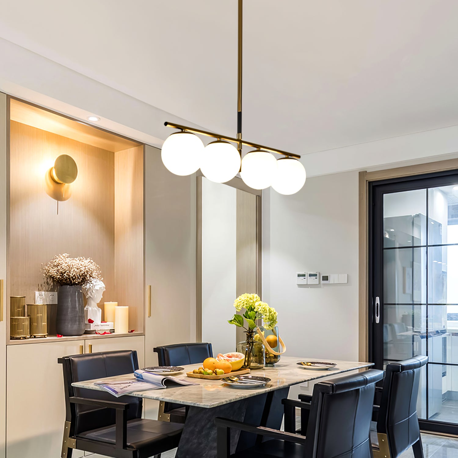 Fulesi Globe Chandelier - Lumpaz