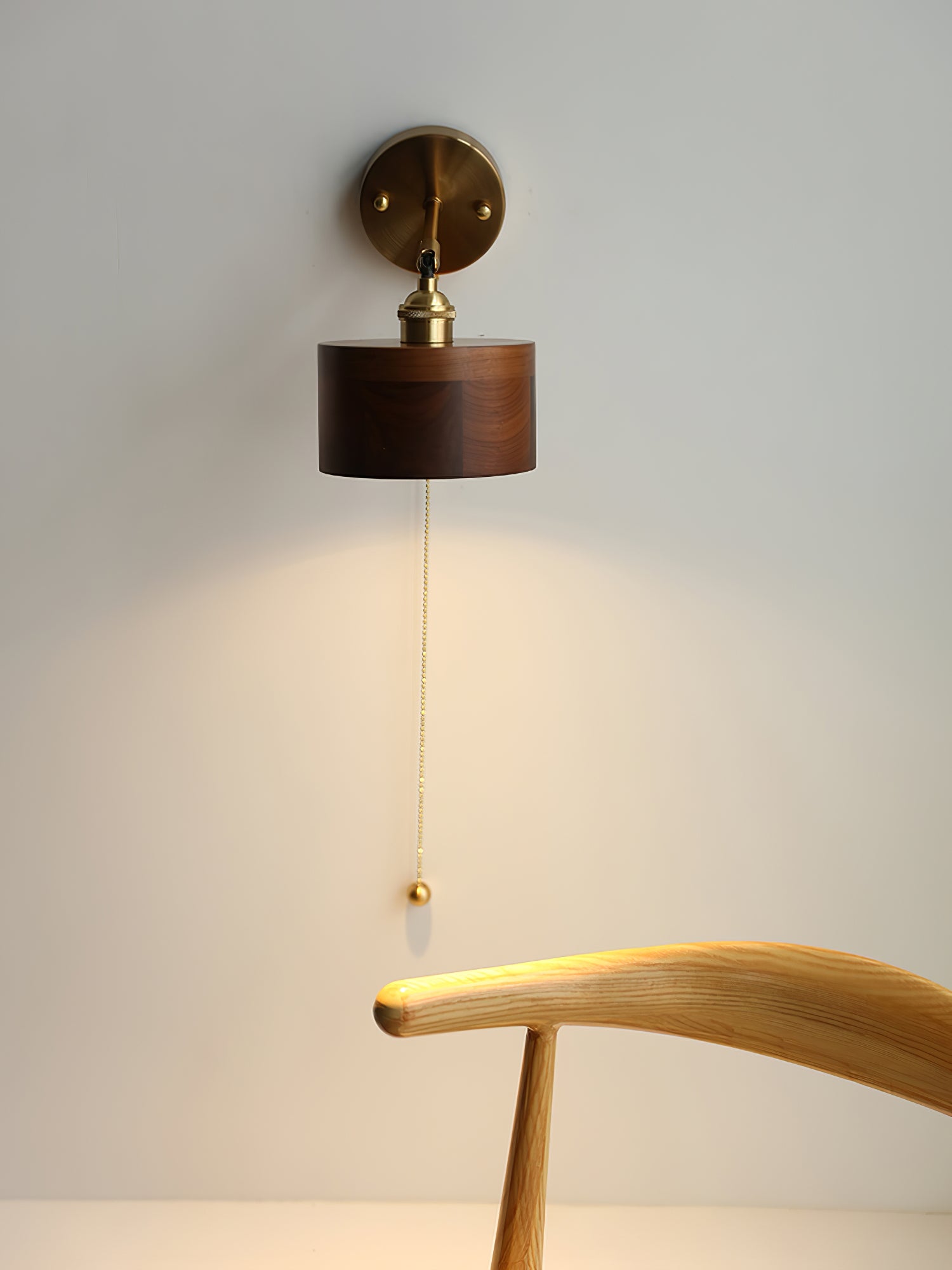 Rotatable Wooden Wall Lamp - Lumpaz