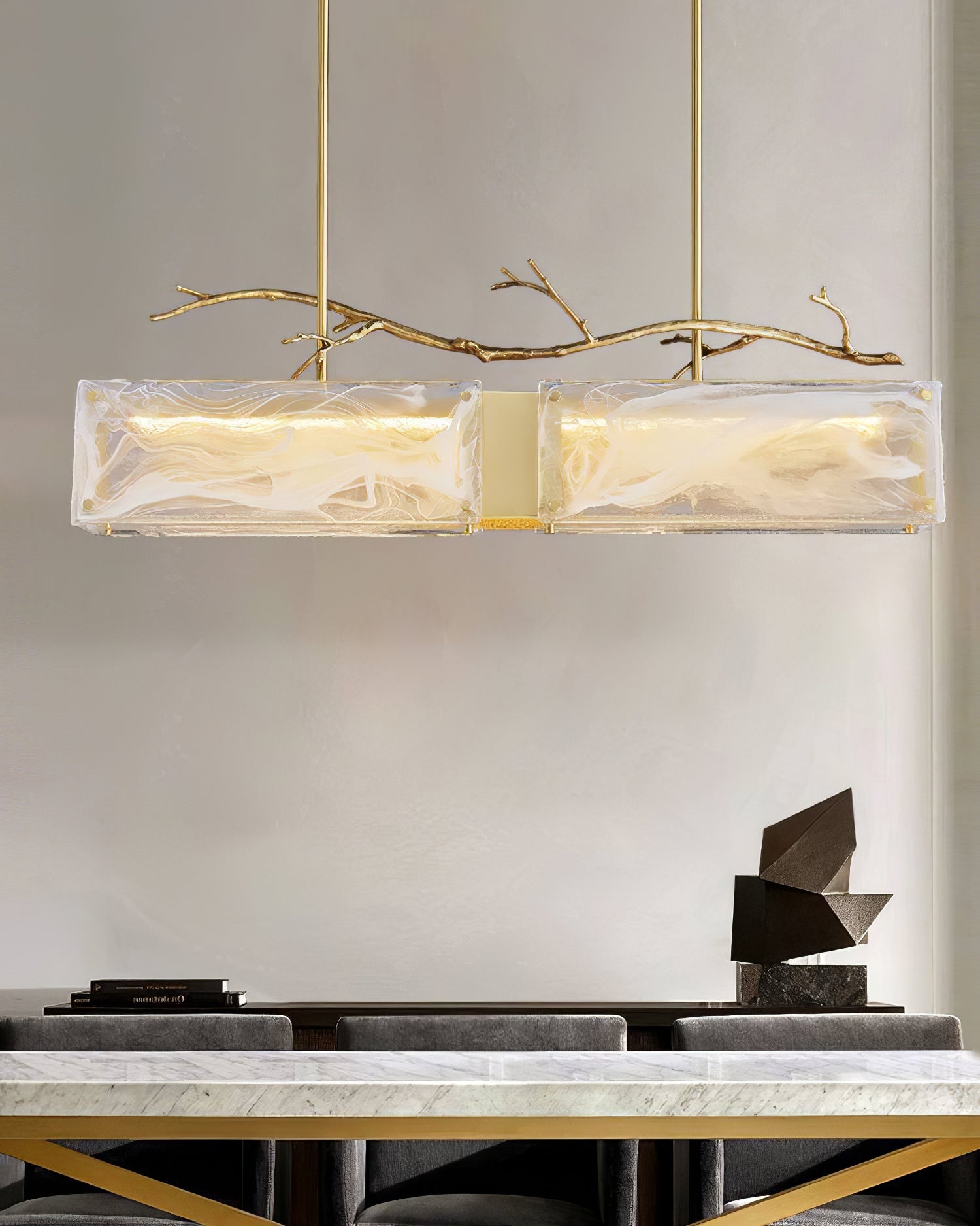 Thalassa Glass Chandelier - Lumpaz