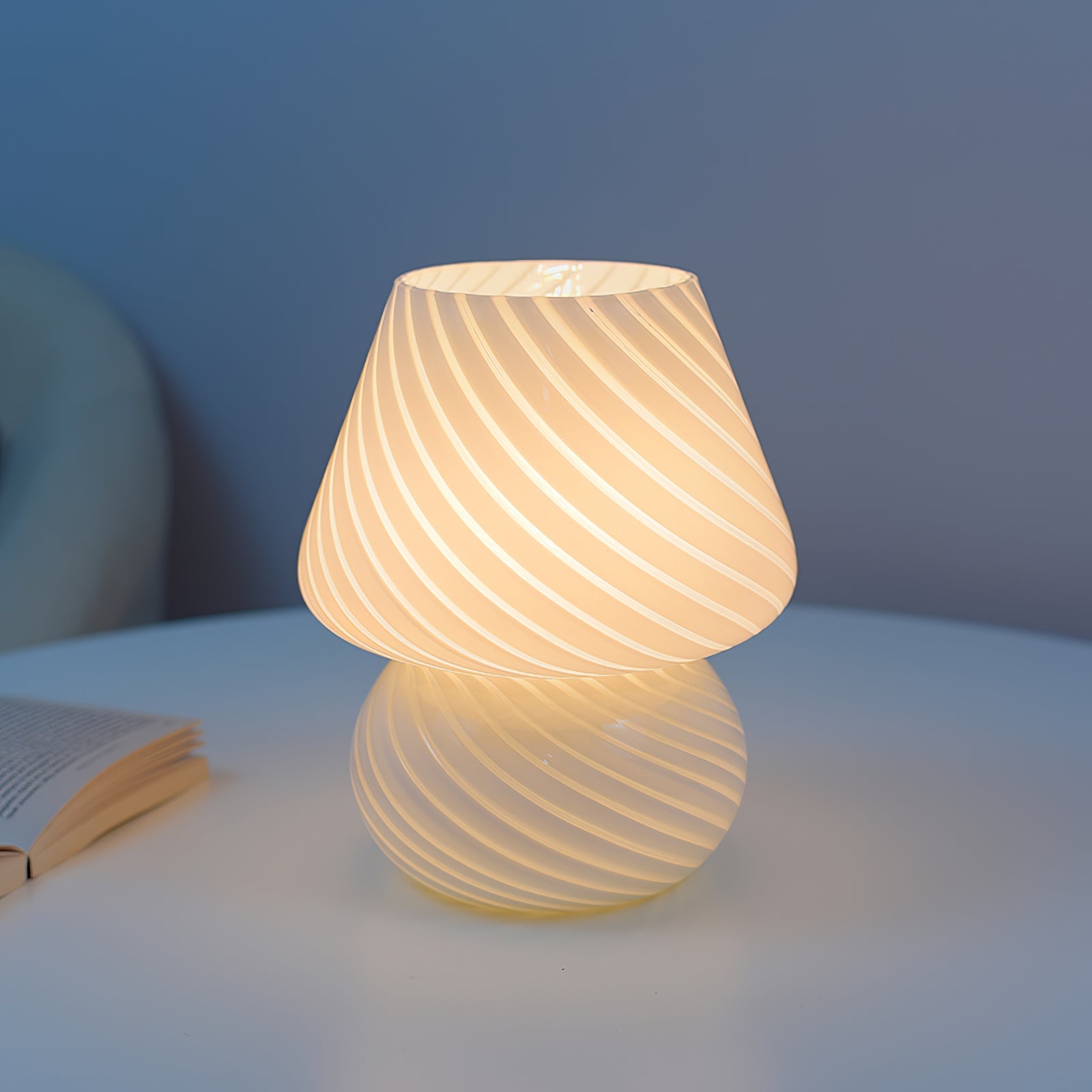 Ansel Glass Table Lamp - Lumpaz