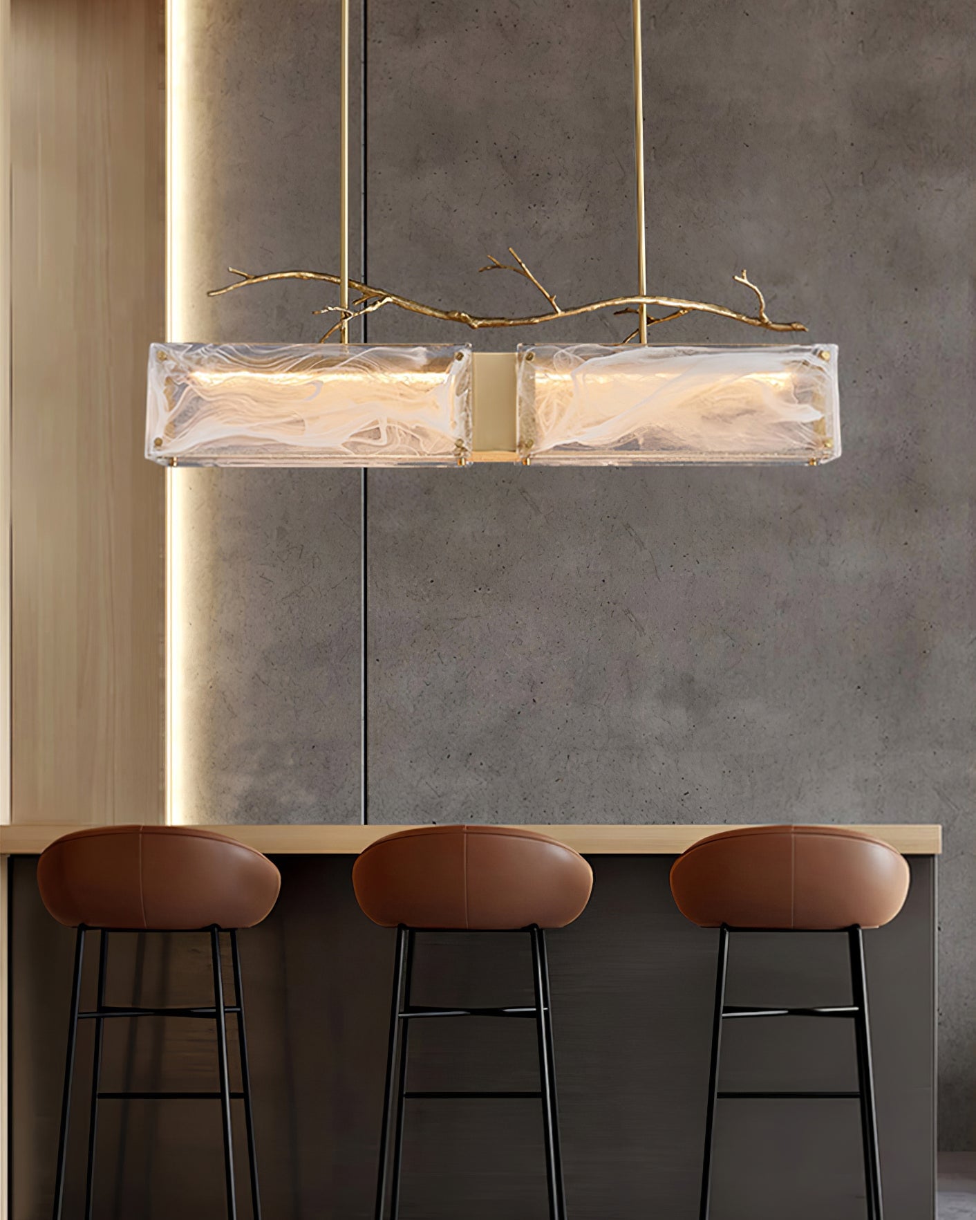 Thalassa Glass Chandelier - Lumpaz