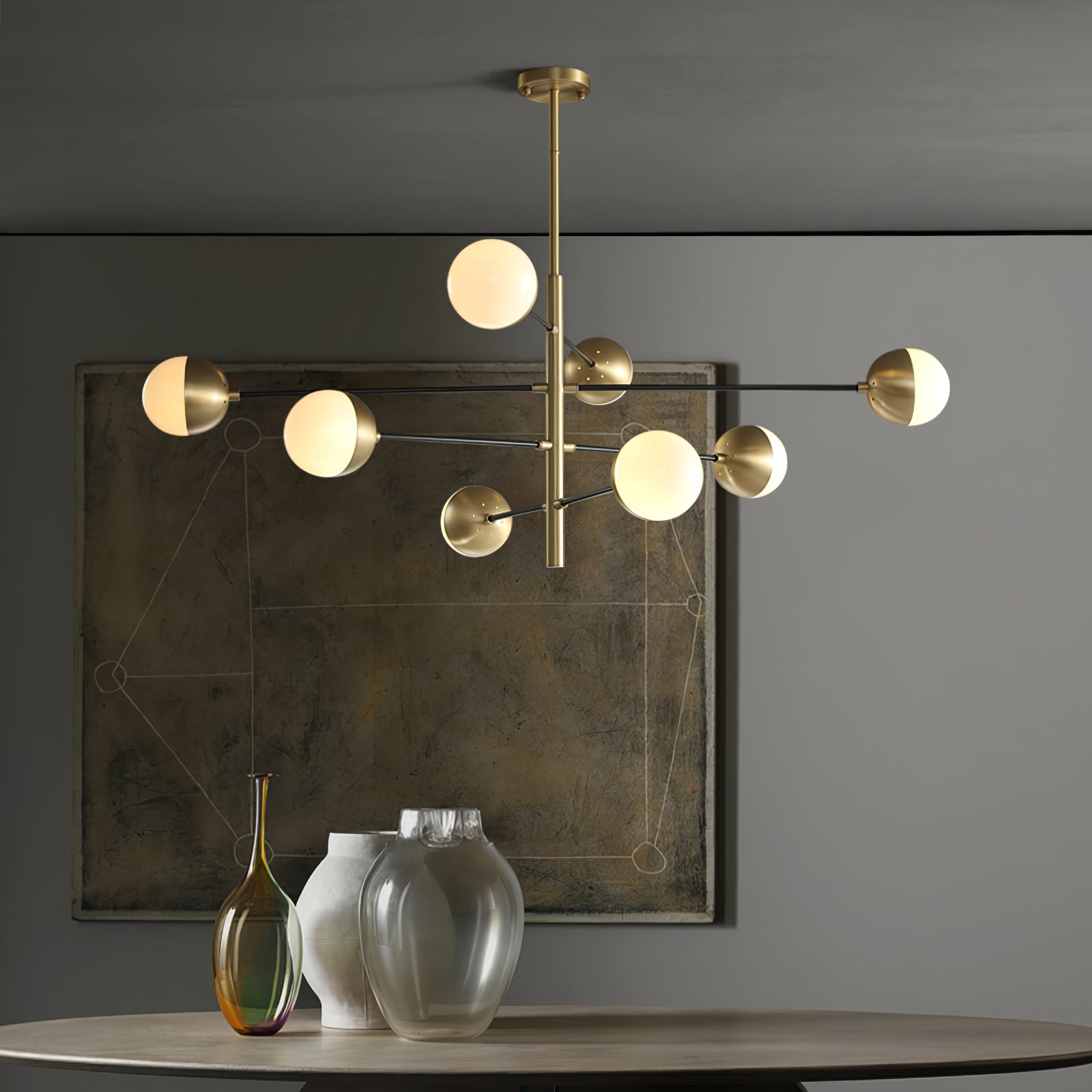Compass Chandelier - Lumpaz