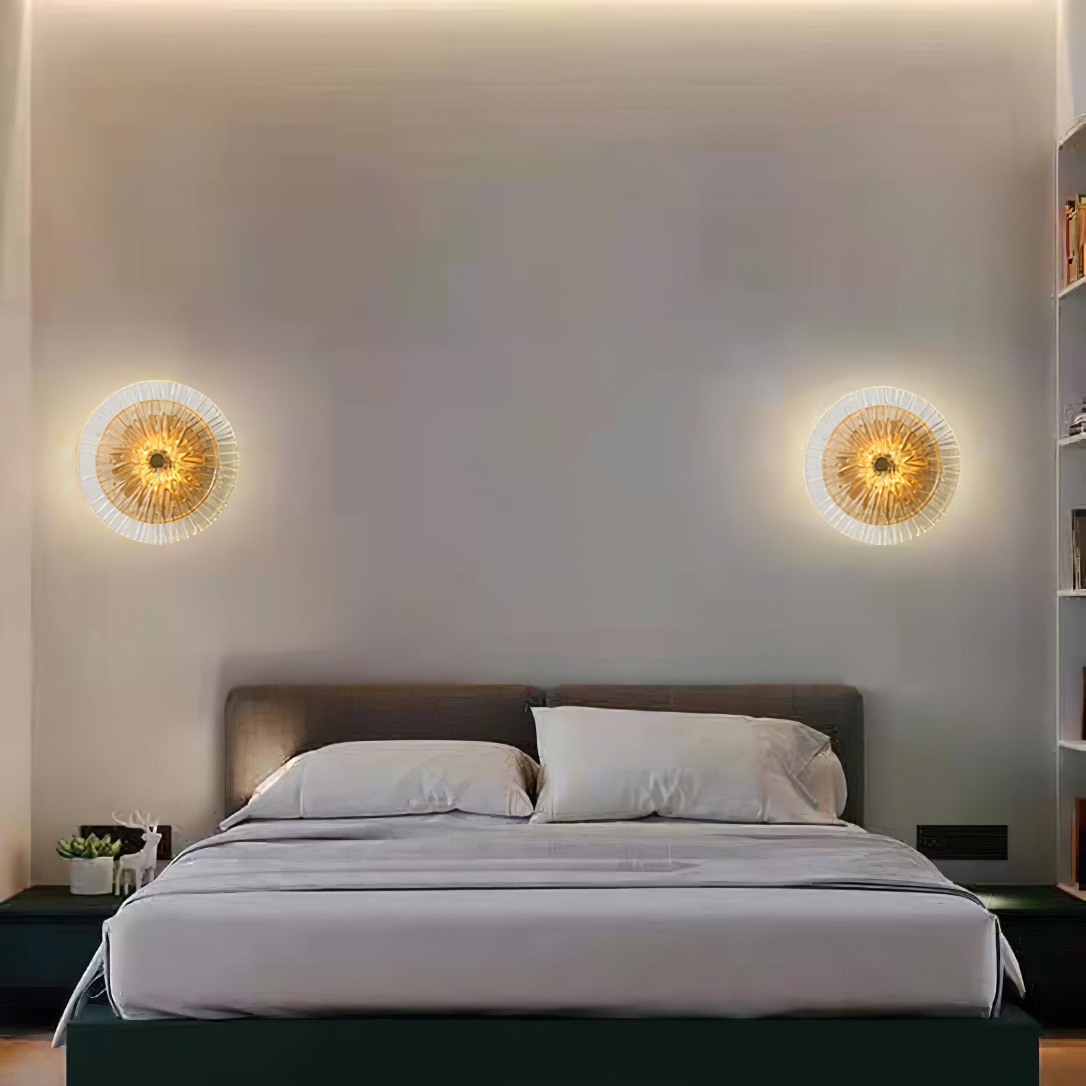 Lotus Leaves Wall Lamp - Lumpaz