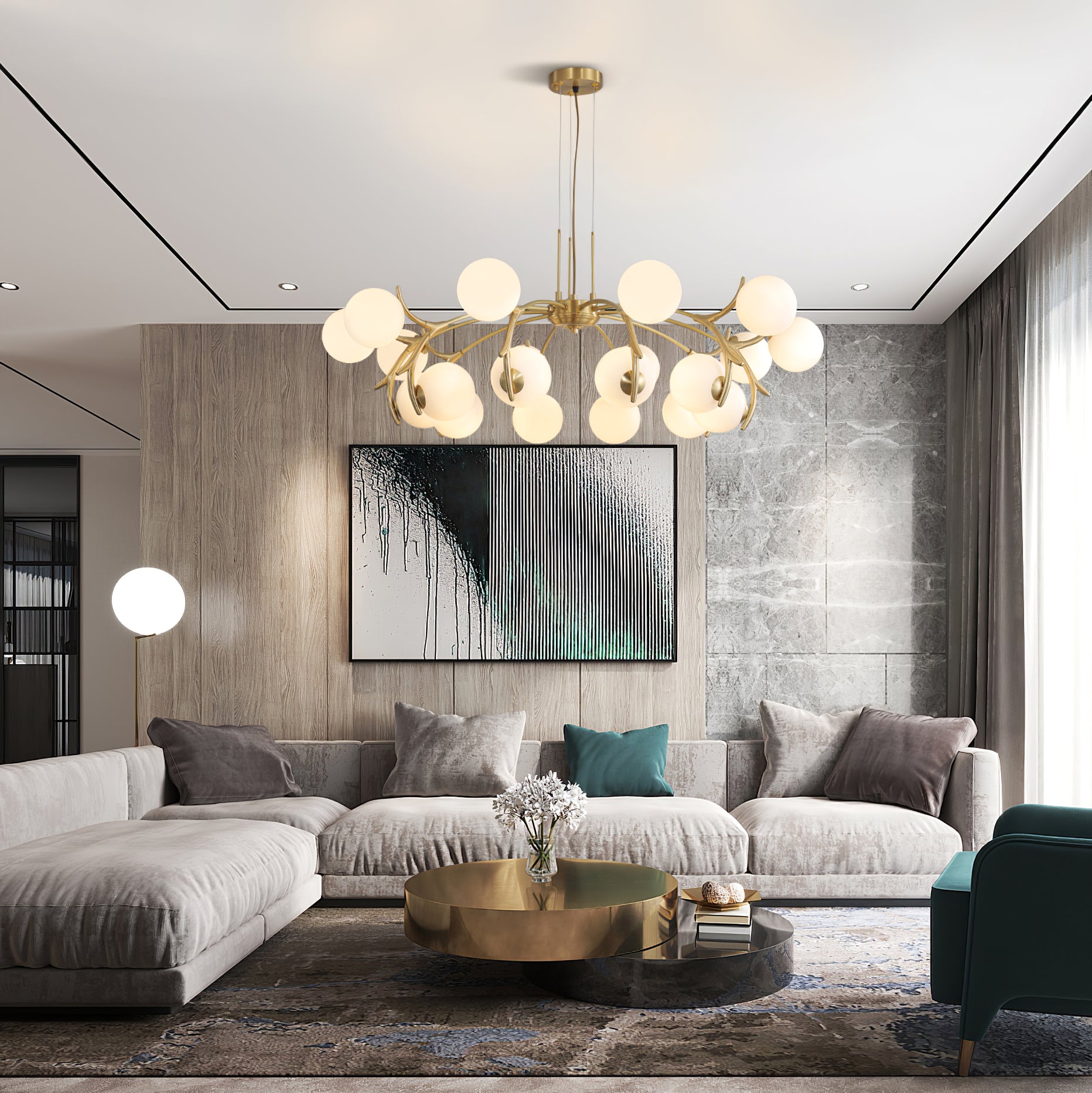 Corbett Chandelier - Lumpaz