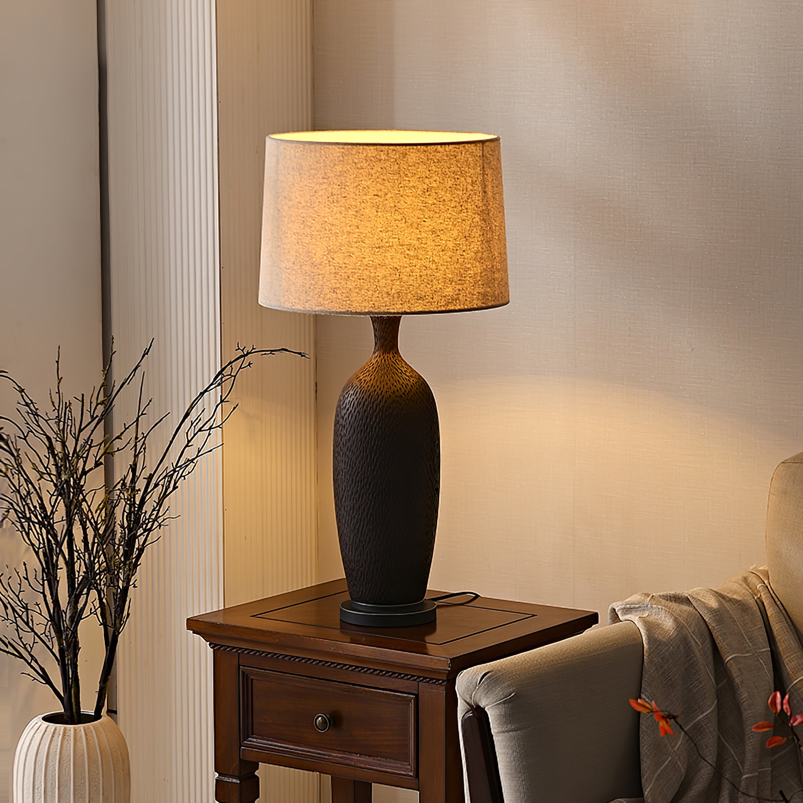 Norderney Ceramic Table Lamp - Lumpaz
