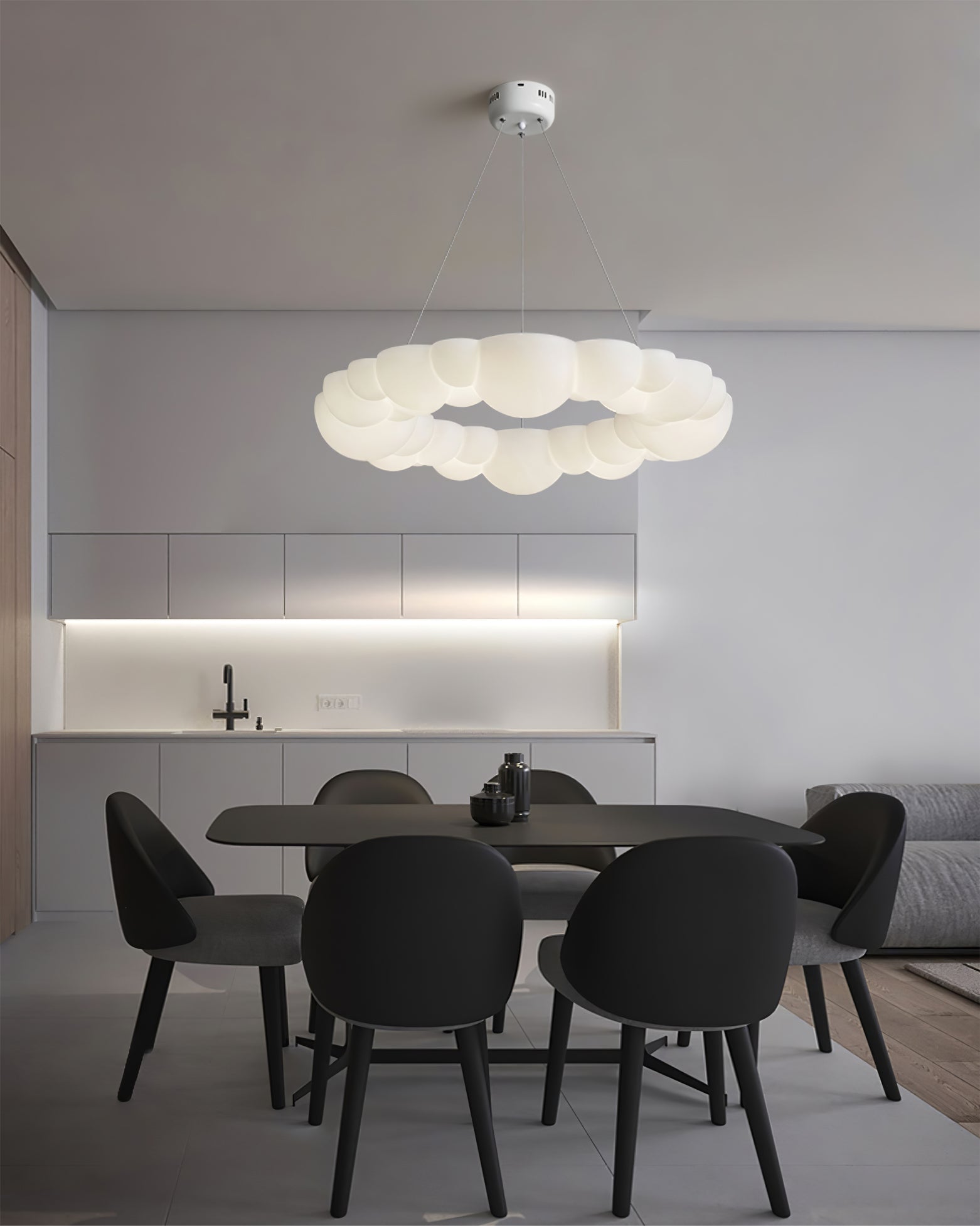 Cloud Bubble Chandelier - Lumpaz