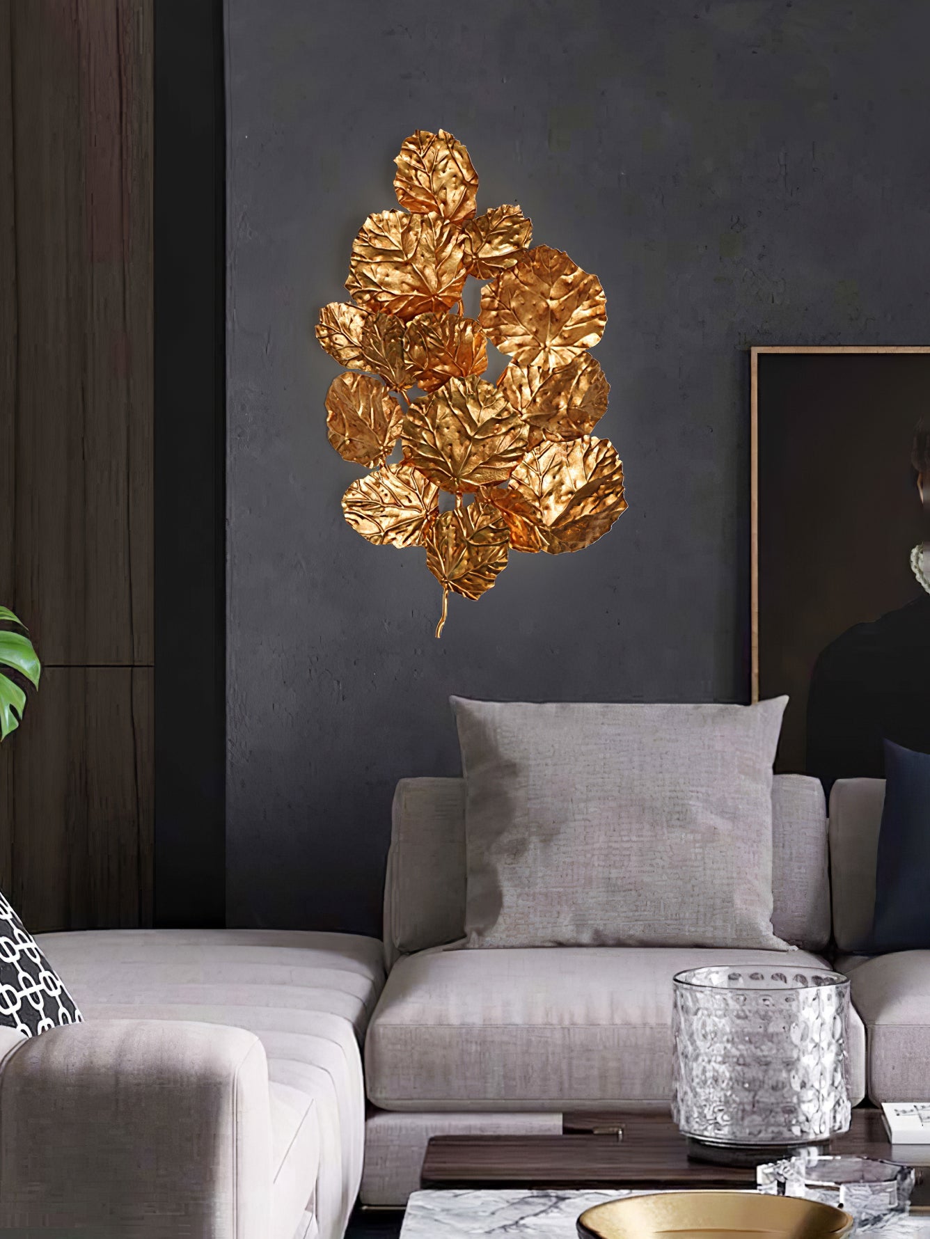 Pathleaf Heap Wall Lamp - Lumpaz