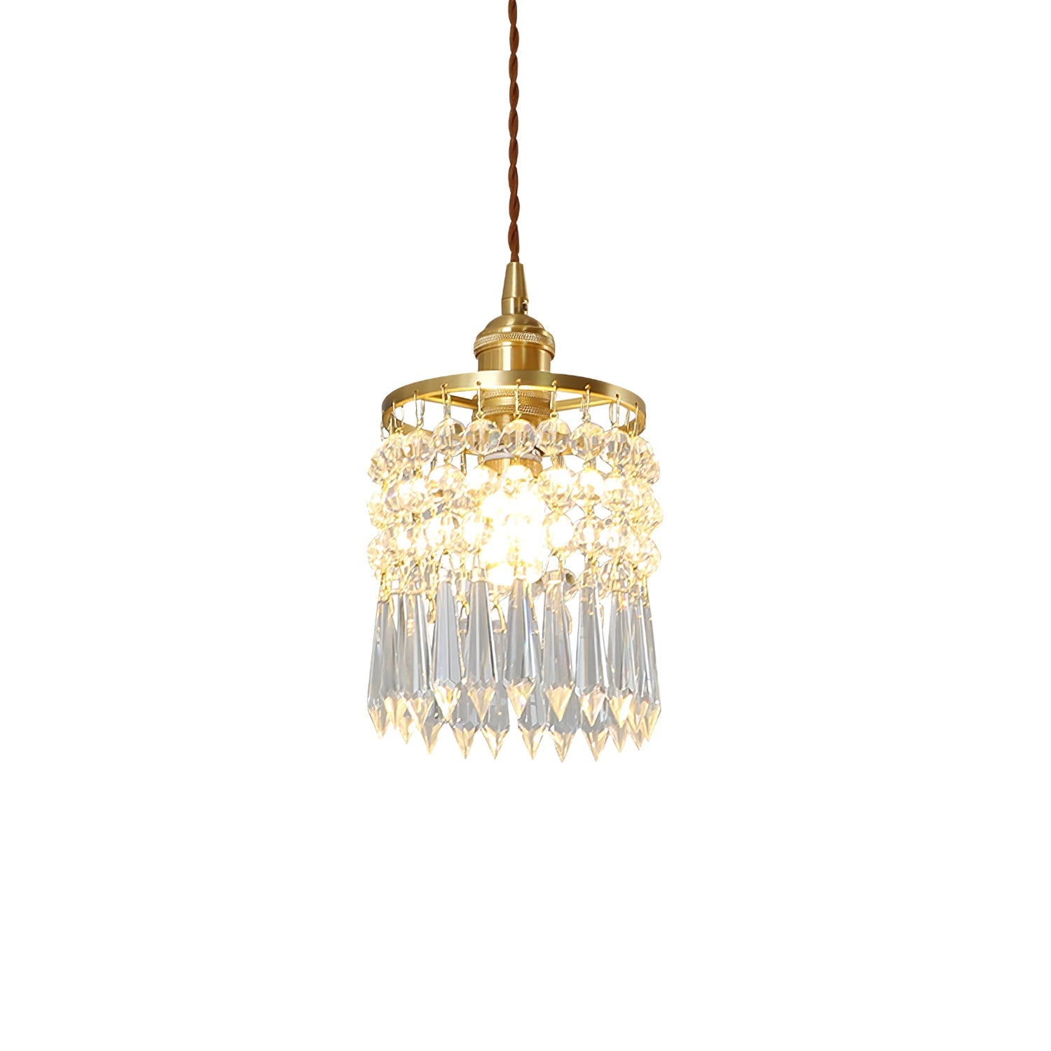 Vintage Crystal Pendant Lamp - Lumpaz