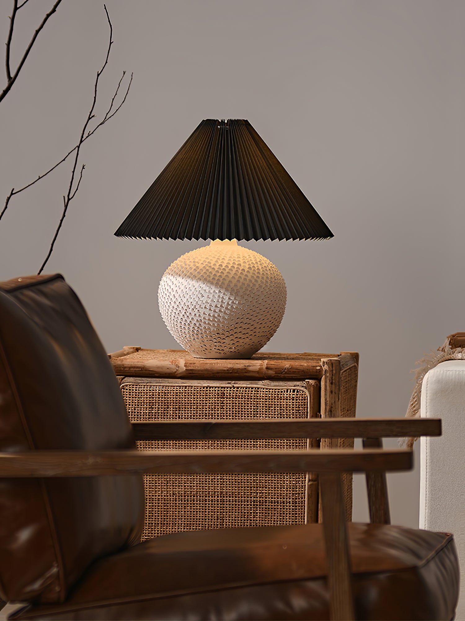 Textured Ceramic Table Light - Lumpaz