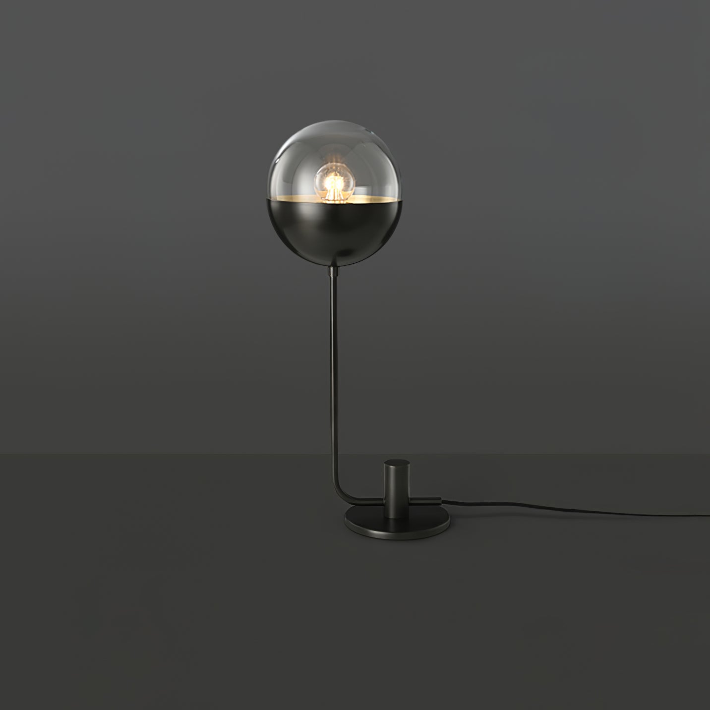 Brass Globular Table Lamp - Lumpaz