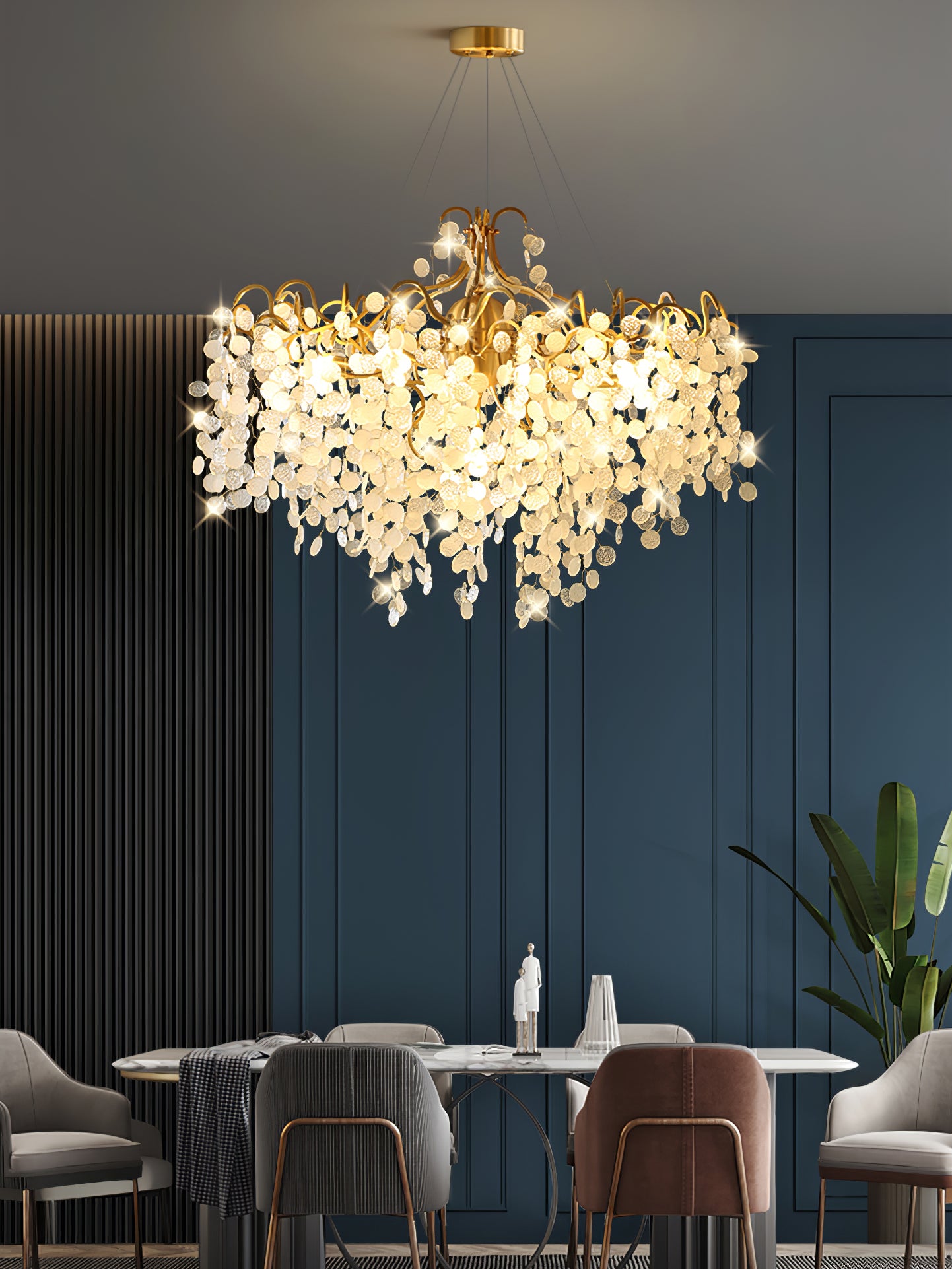 Shiro Noda Round Chandelier - Lumpaz