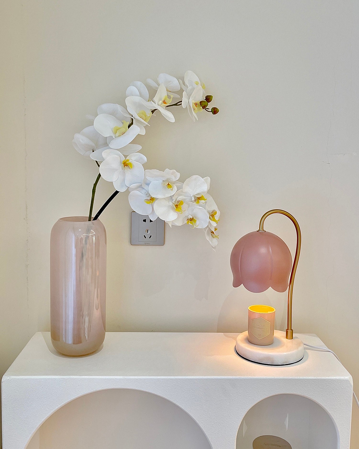Flower Candle Warmer Lamp - Lumpaz